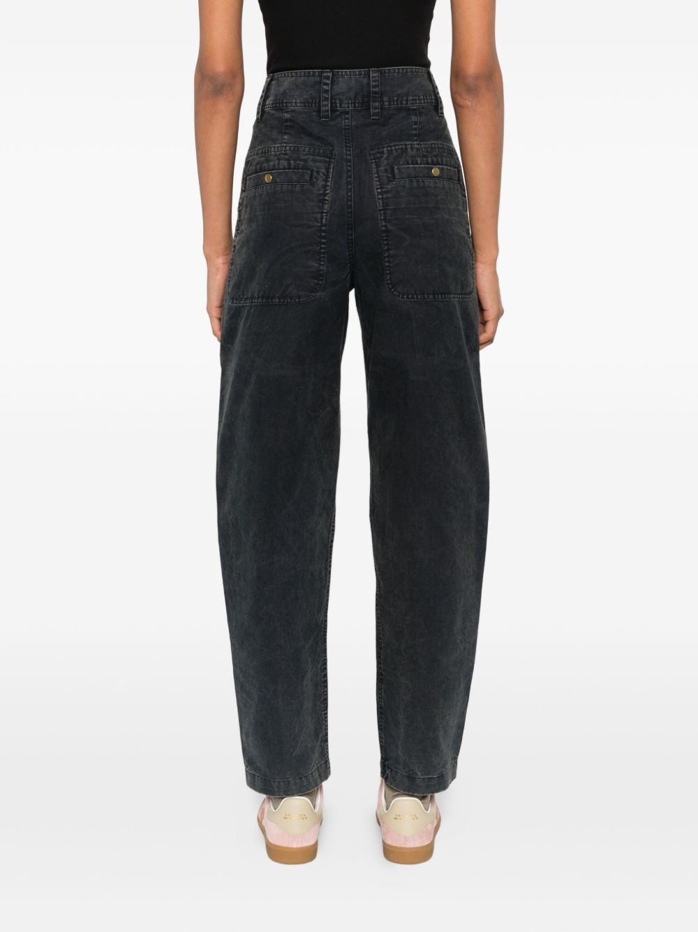 pleated jeans - 4