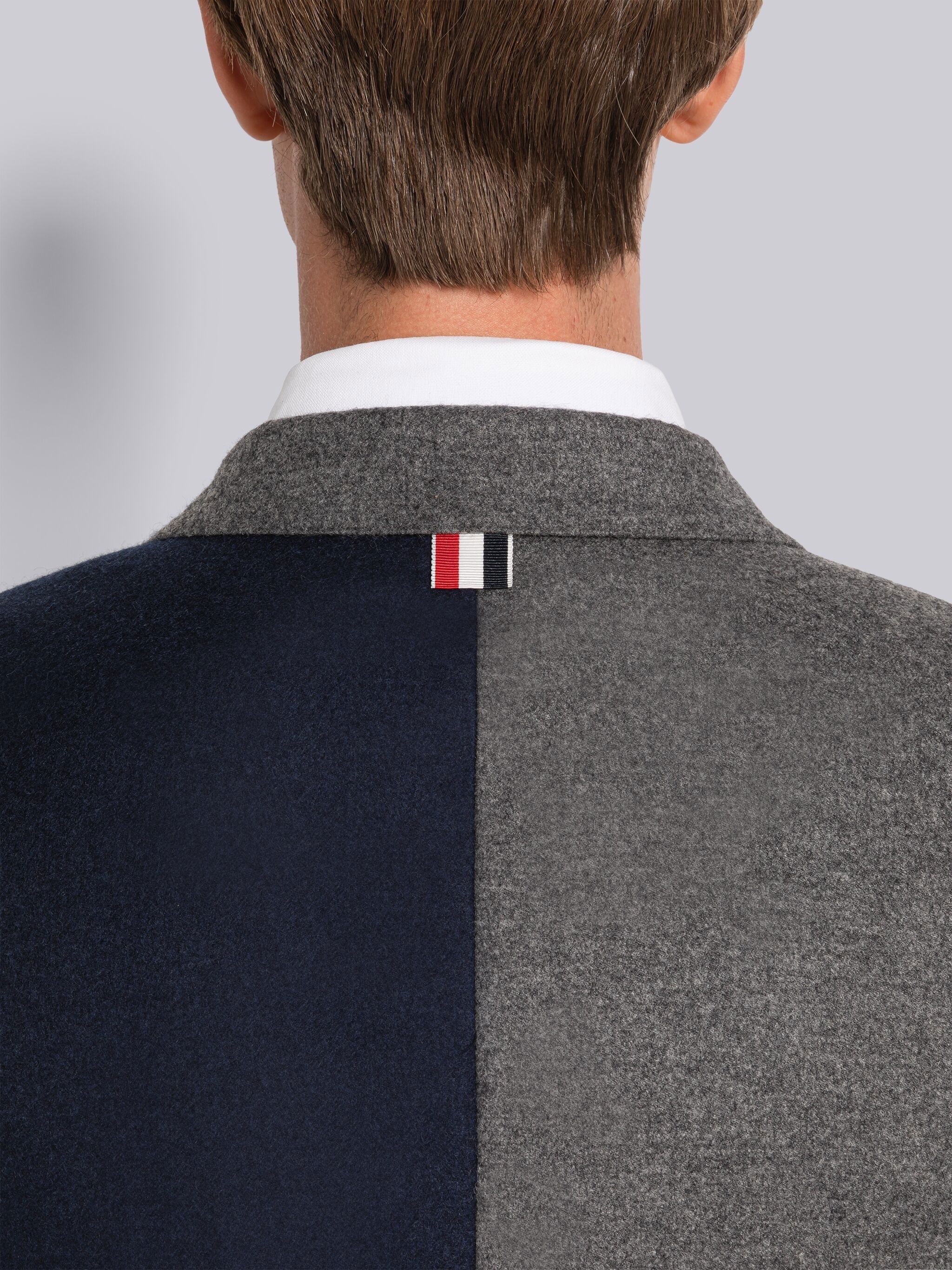 FIT 3 CLASSIC SPORT COAT IN FELTED 4BAR IN FLANNEL - 5