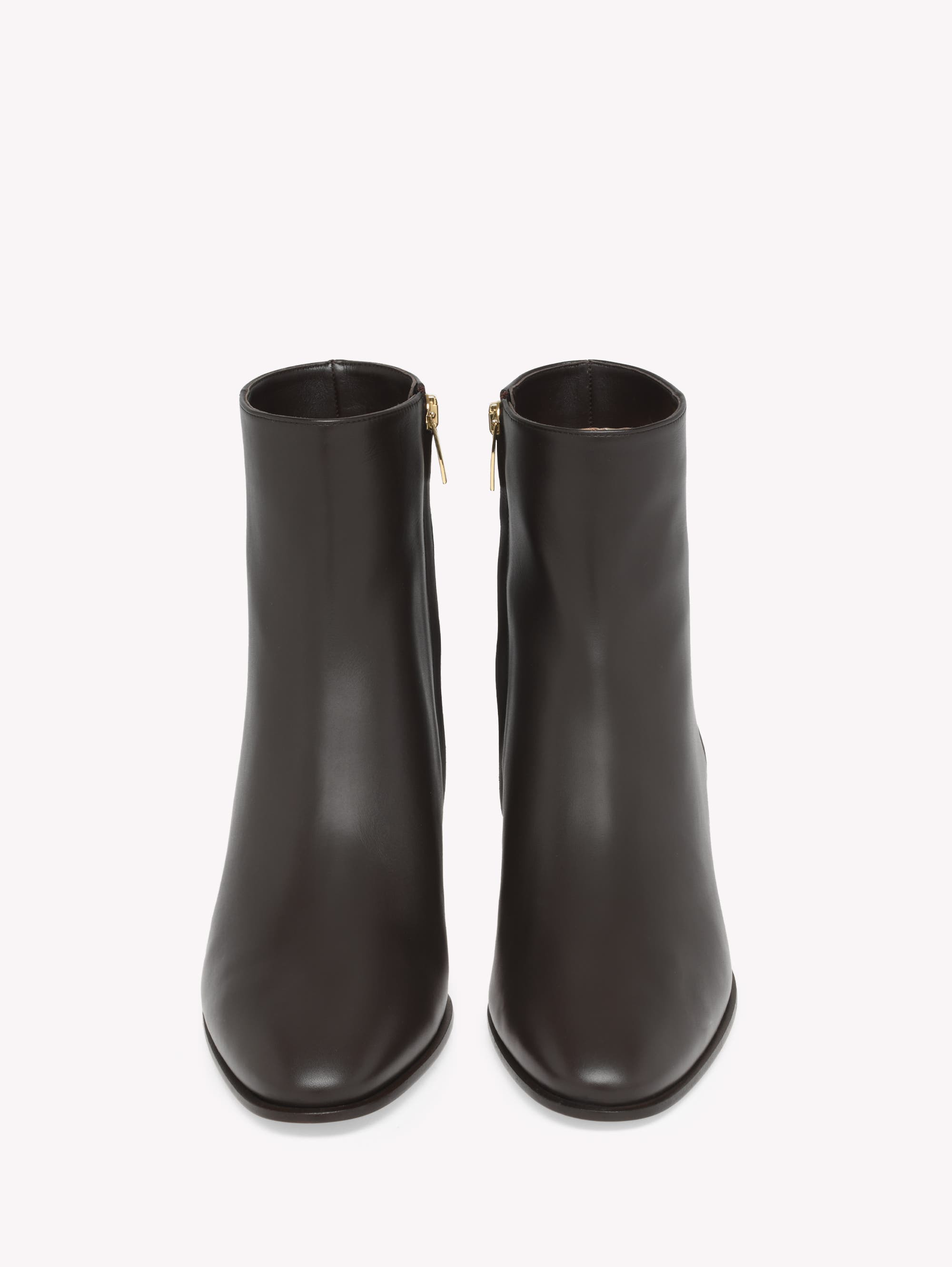 Gianvito Rossi Spencer Booties in Brown Calf at Nordstrom - 3