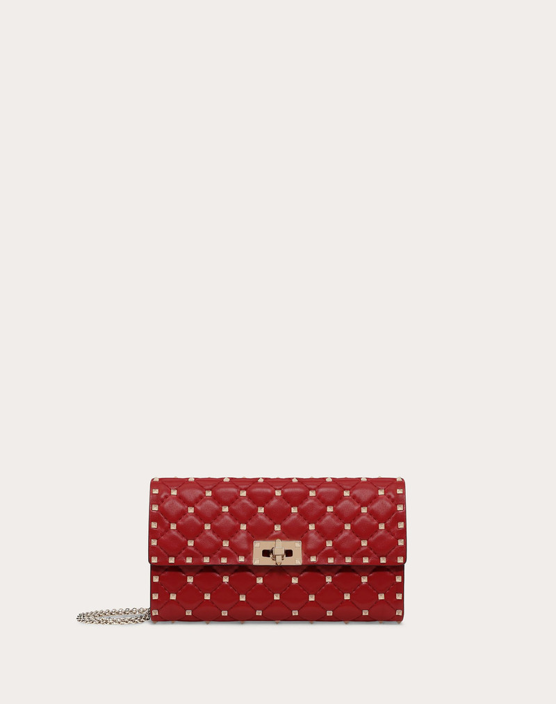 Rockstud Spike Nappa Leather Crossbody Clutch Bag 1