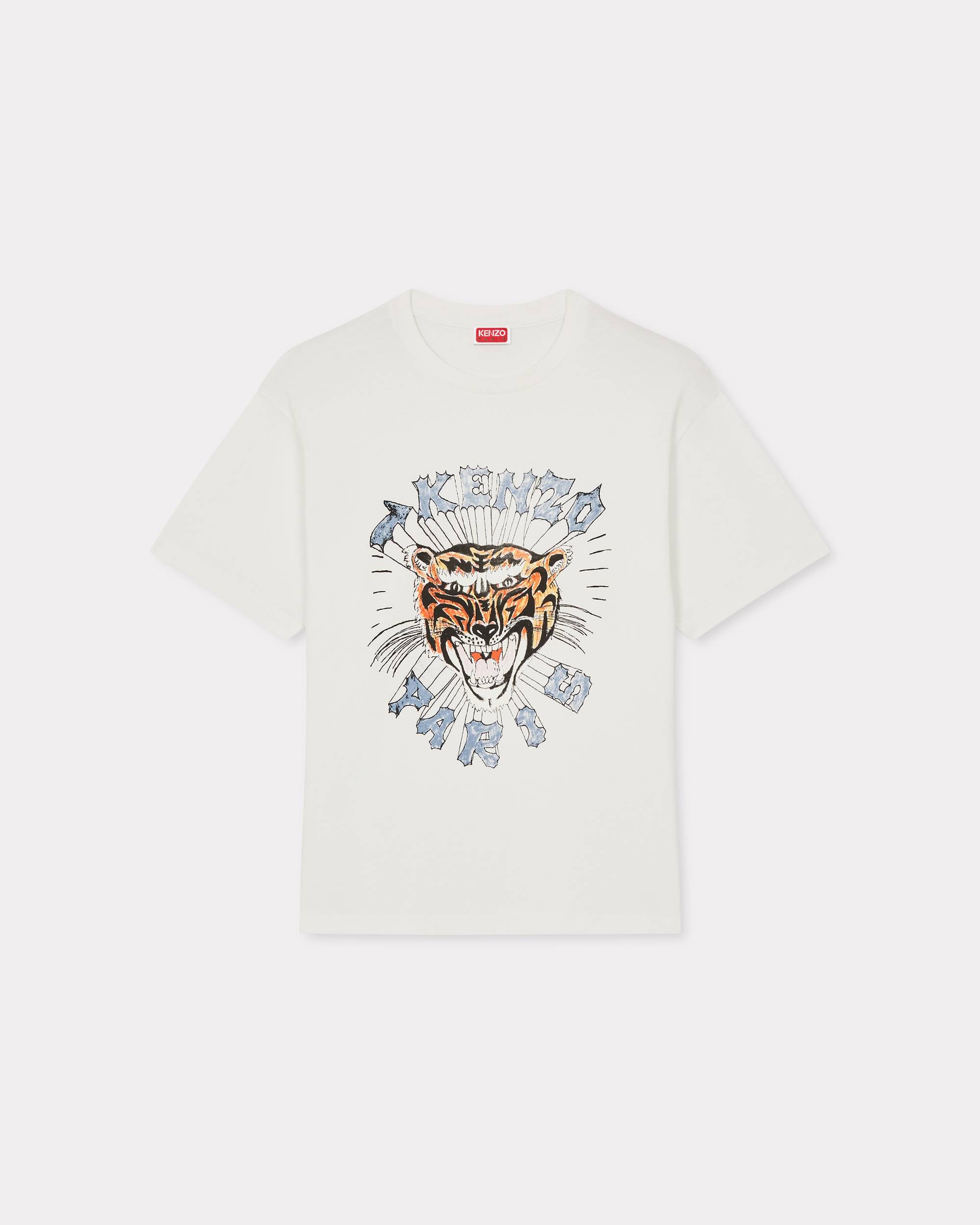 'KENZO Drawn Varsity' oversized T-shirt - 1