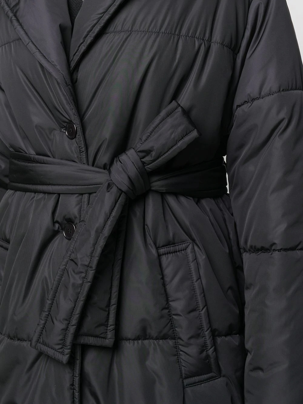 long-length padded coat - 5