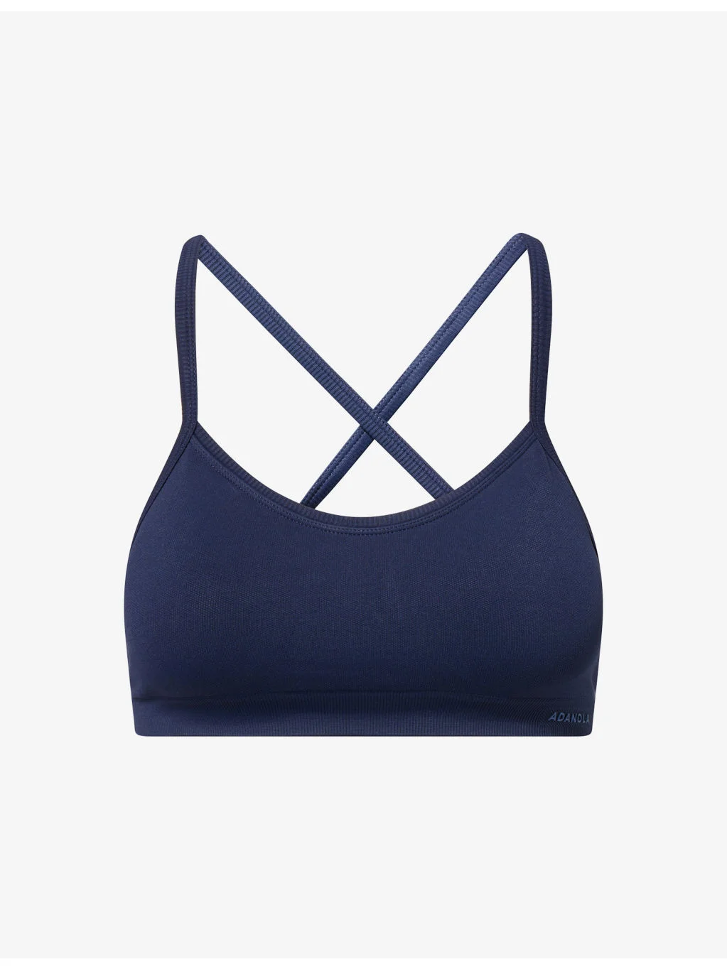 Classic Seamless Cross-Back Sports Bra - 1