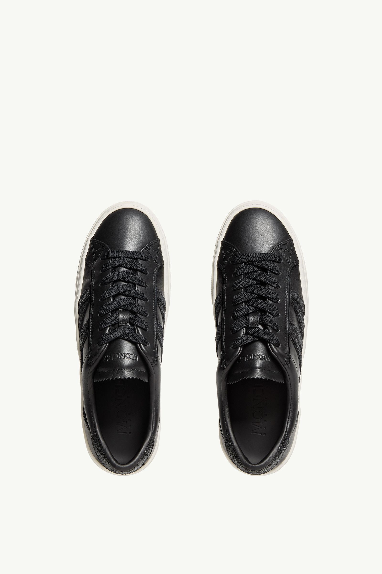 Monaco2 Leather  & Glitter Sneakers - 6