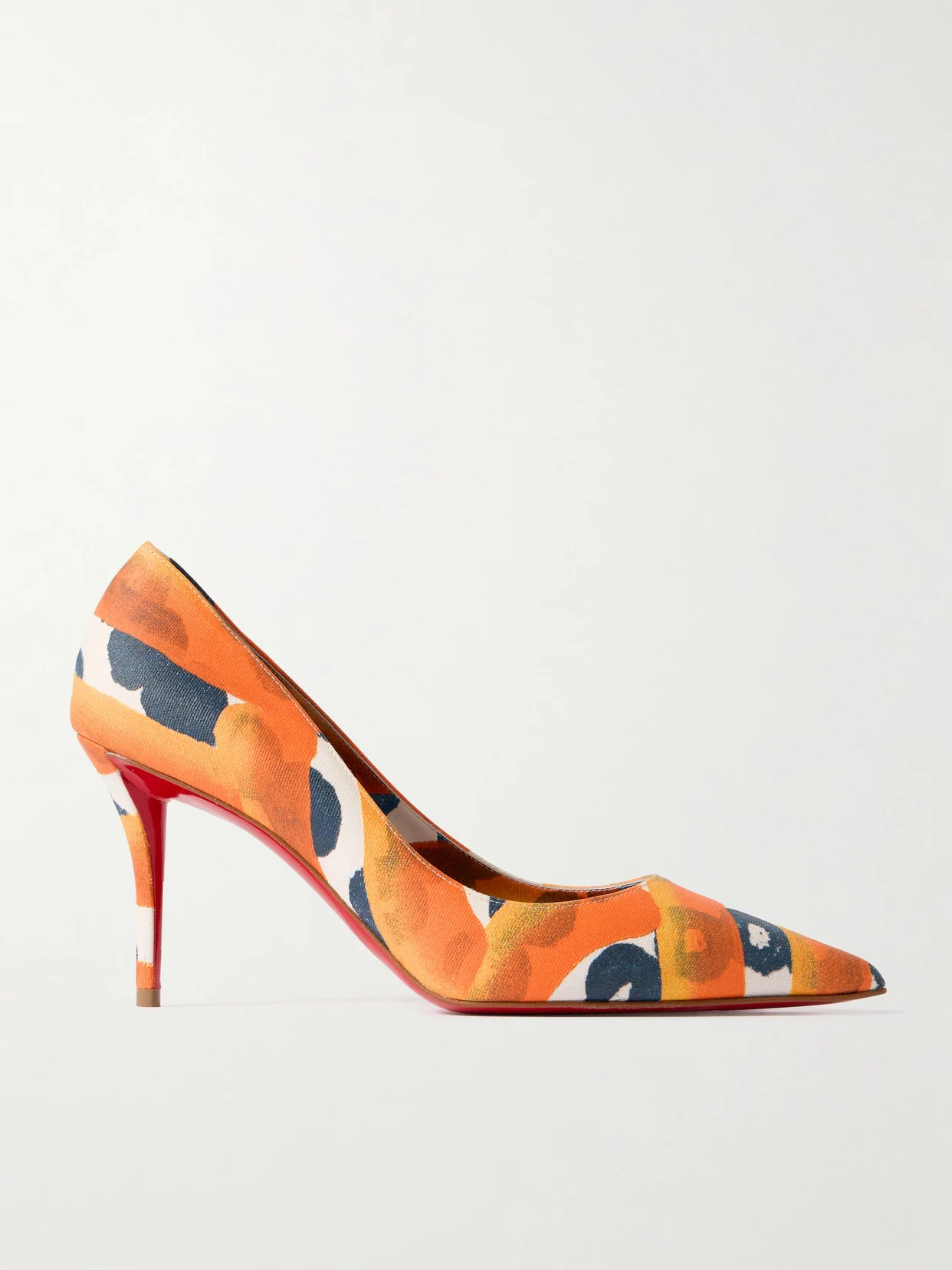 Miss Z 80 Printed Faille Pumps - 1