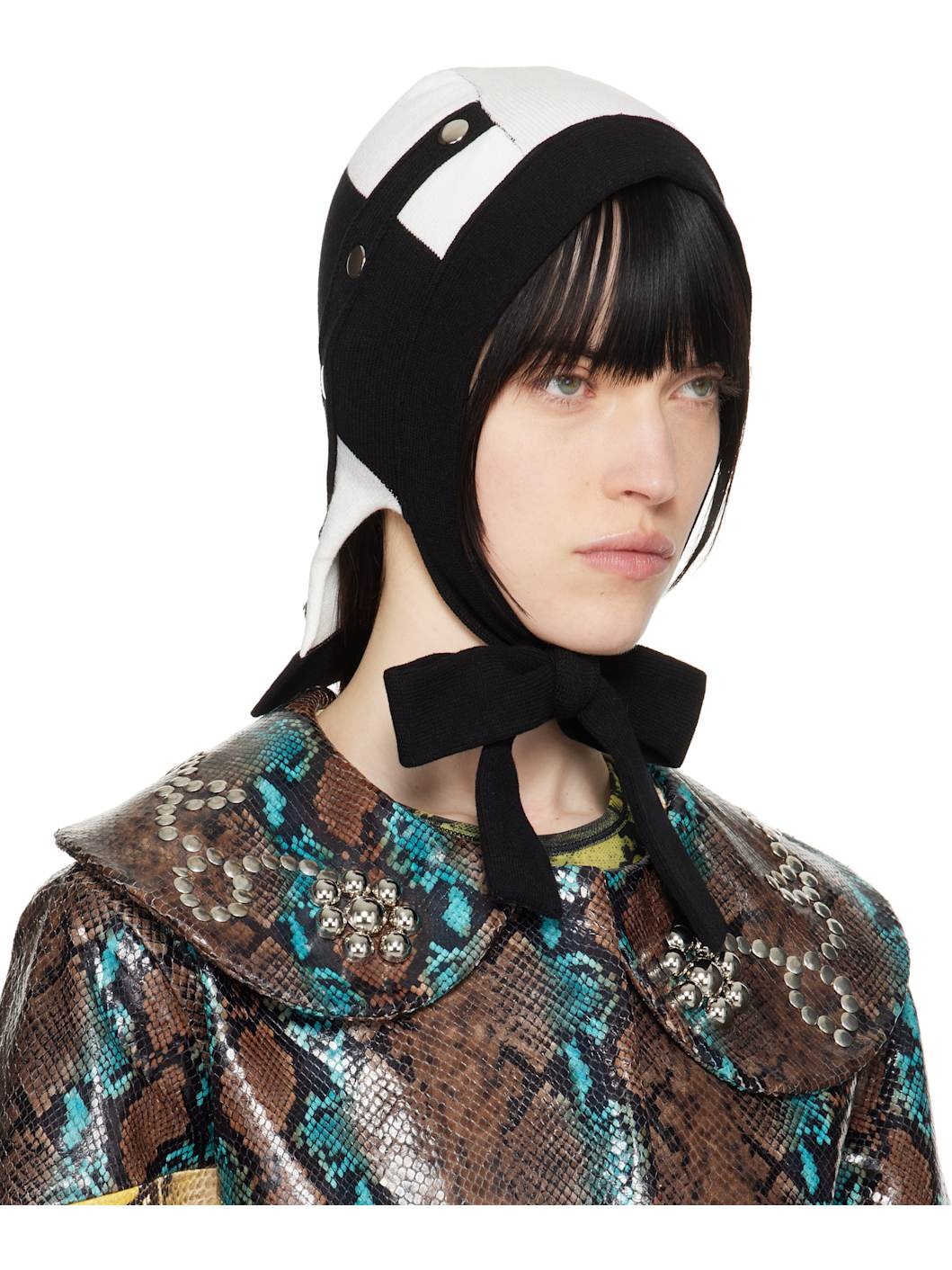Black & White Kip Beanie - 2