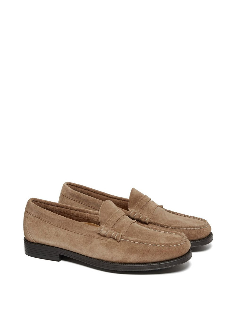 G.H.BASS penny suede loafers outlook