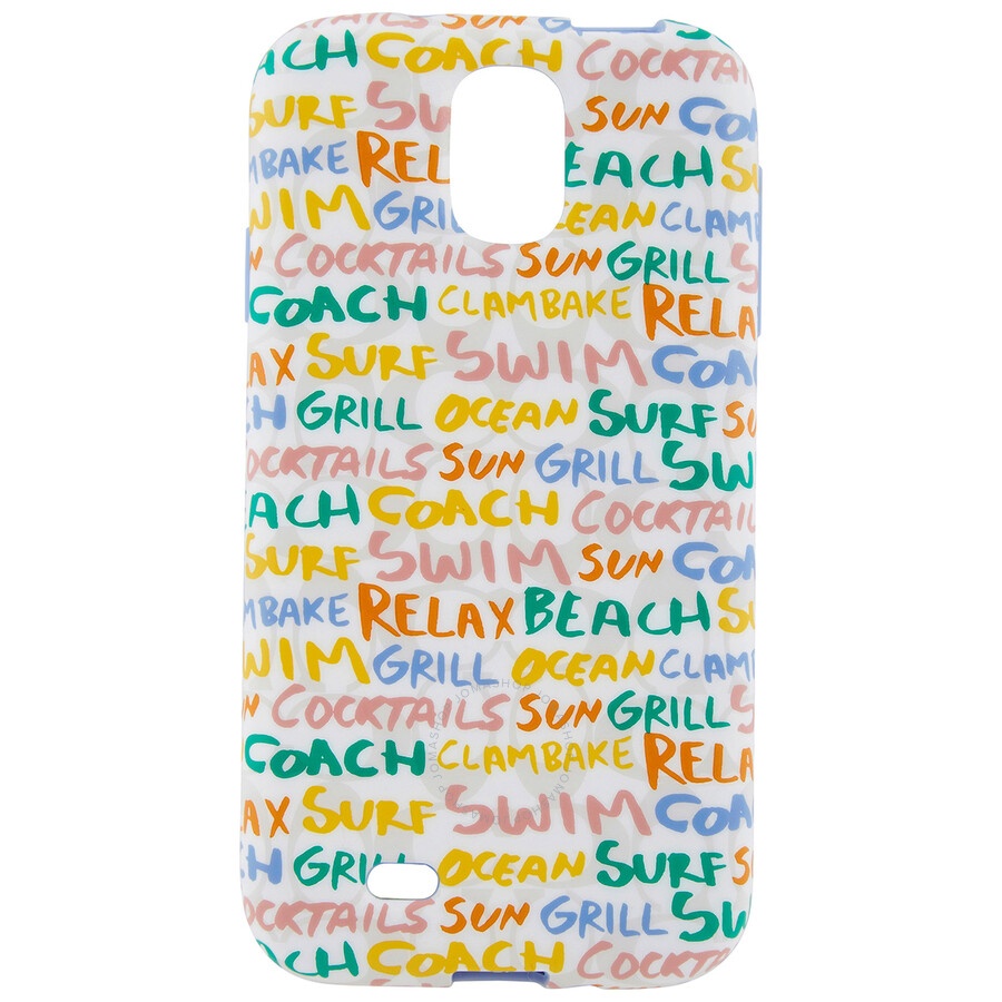 Coach  Summer Graffiti Samsung Galaxy S4 Phone Case - 2