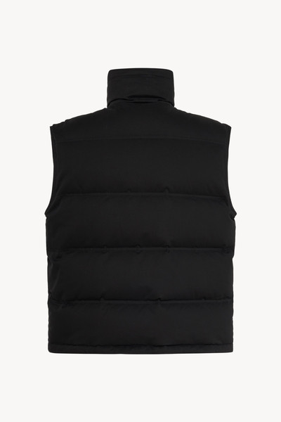 The Row Gettler Vest in Cotton and Cashmere outlook