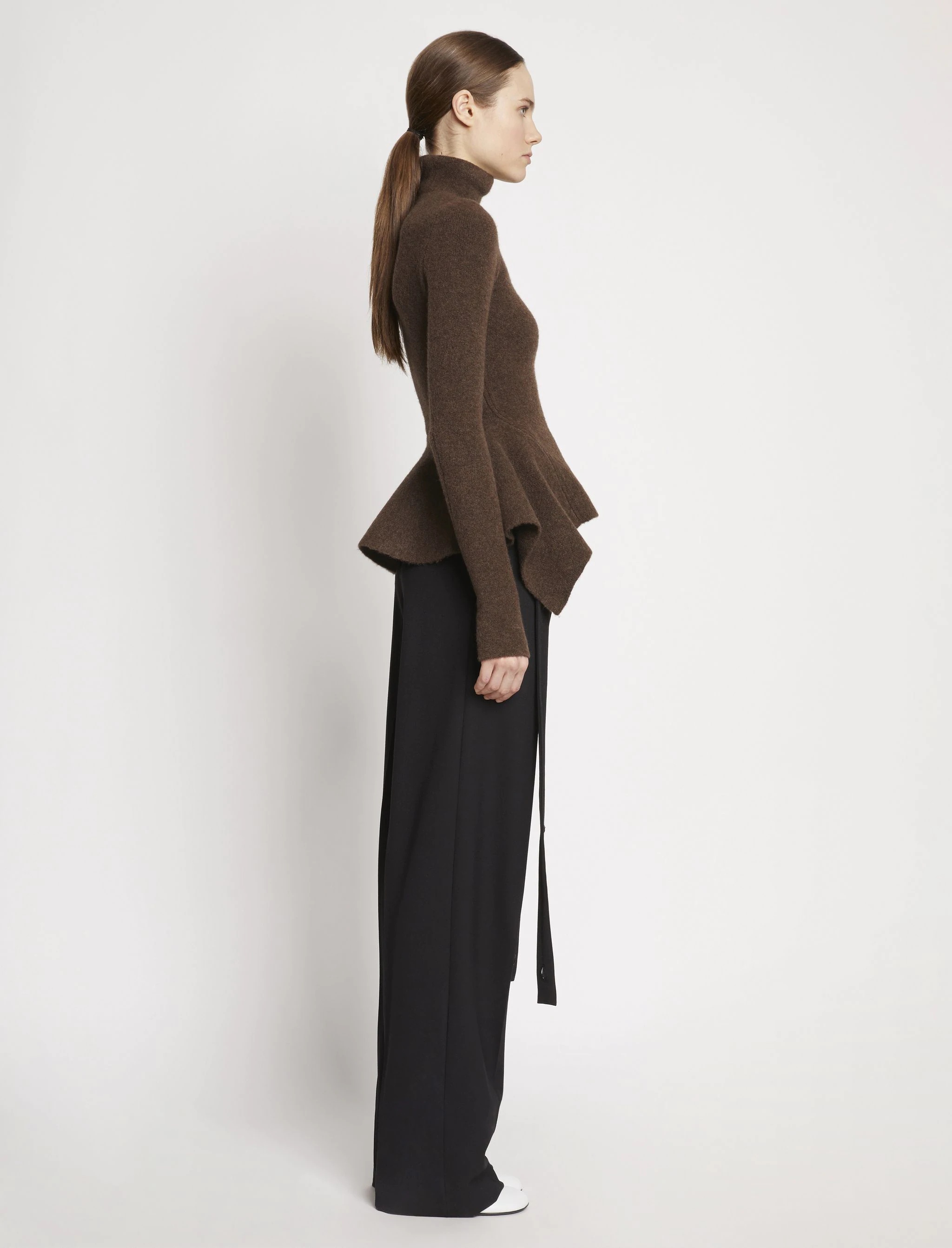 Midweight Wool Turtleneck Sweater - 4