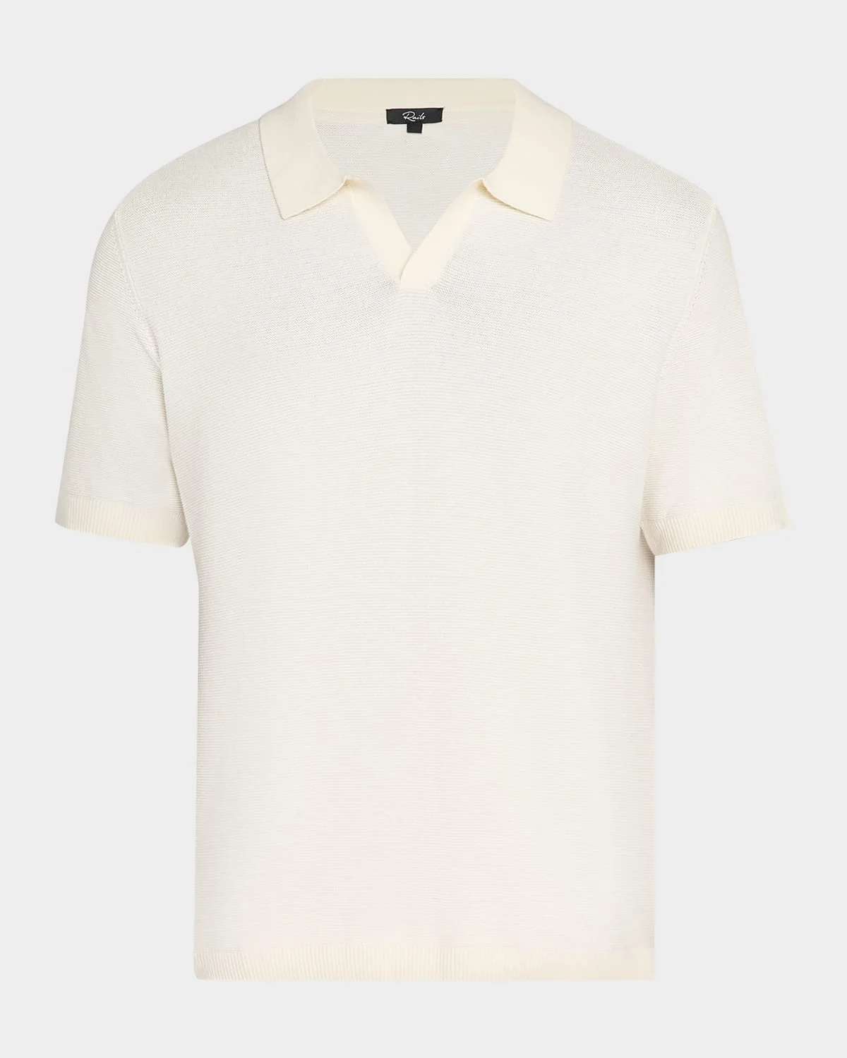 Men's Baker Cotton Knit Short-Sleeve Polo Sweater - 1