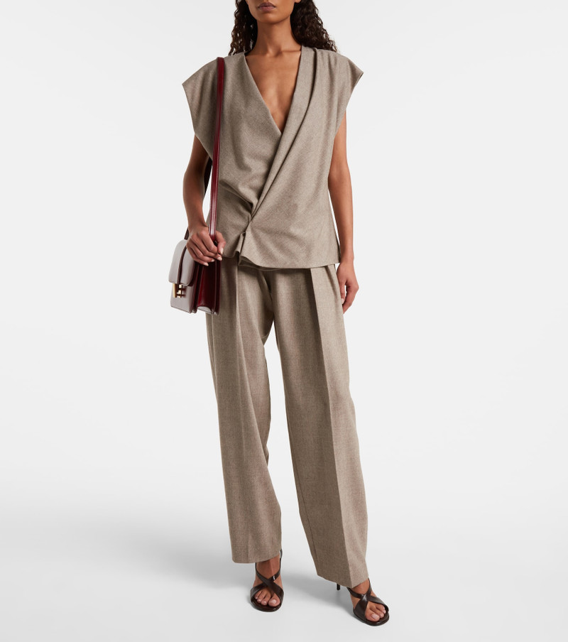 KHAITE Blake leather crossbody bag outlook