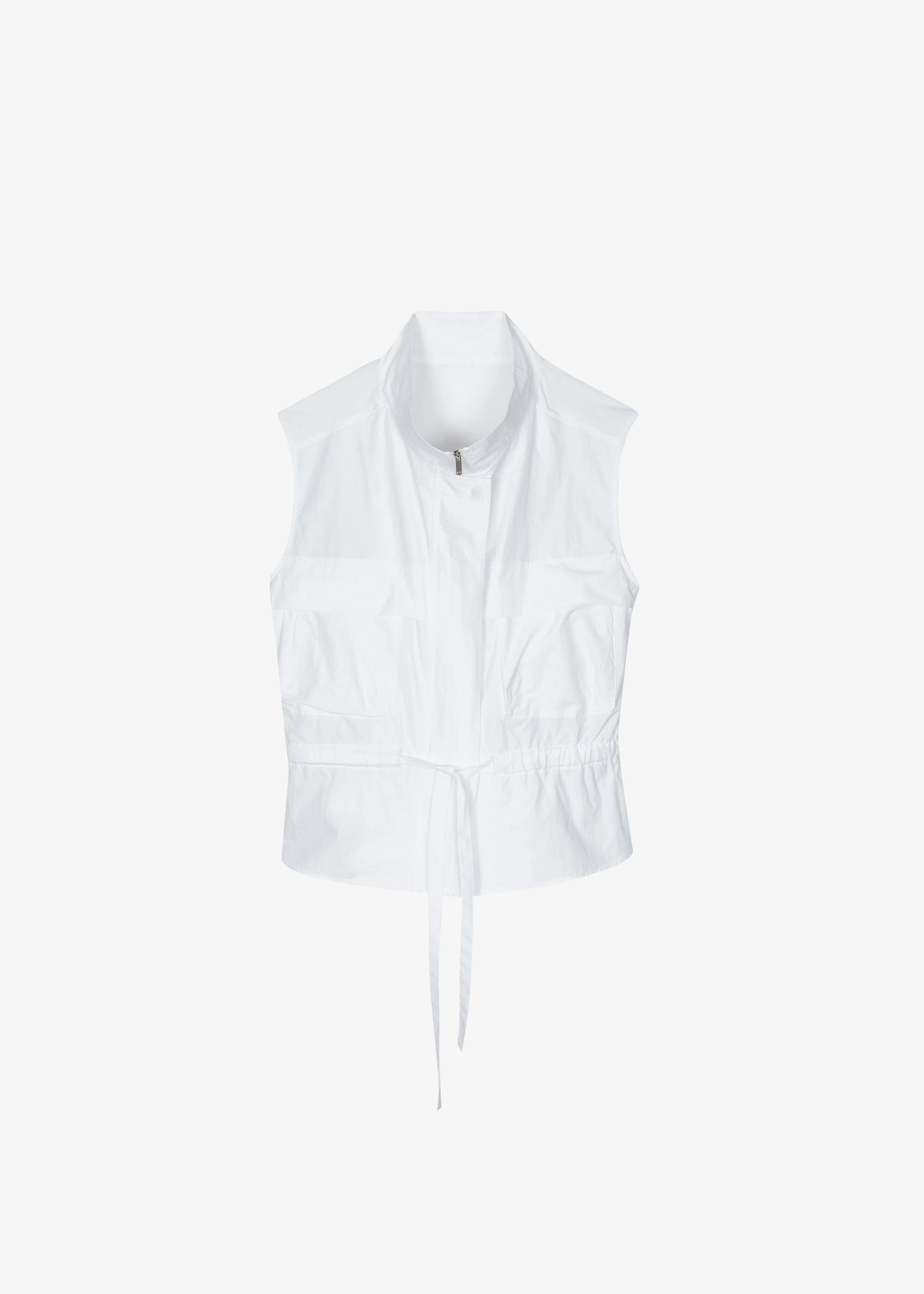 Rowley Utility Vest - White - 1