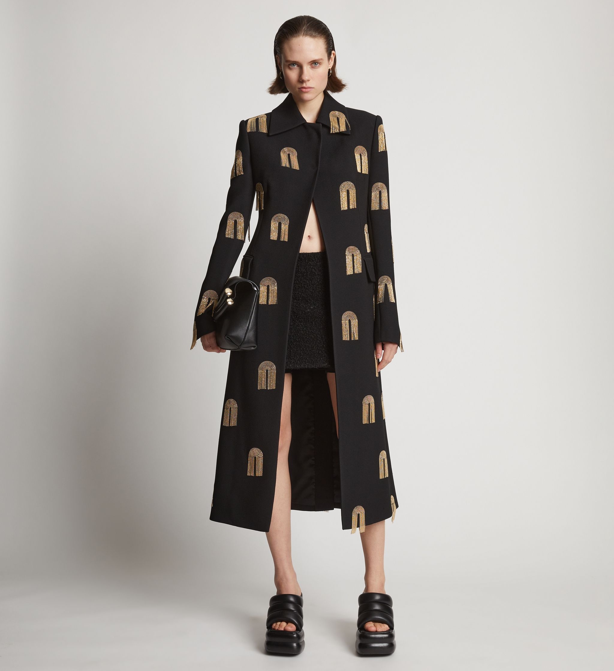 Embellished Coat - 2