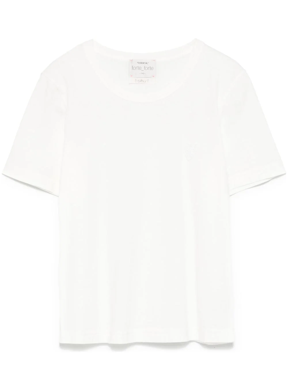 heart-patch T-shirt - 1