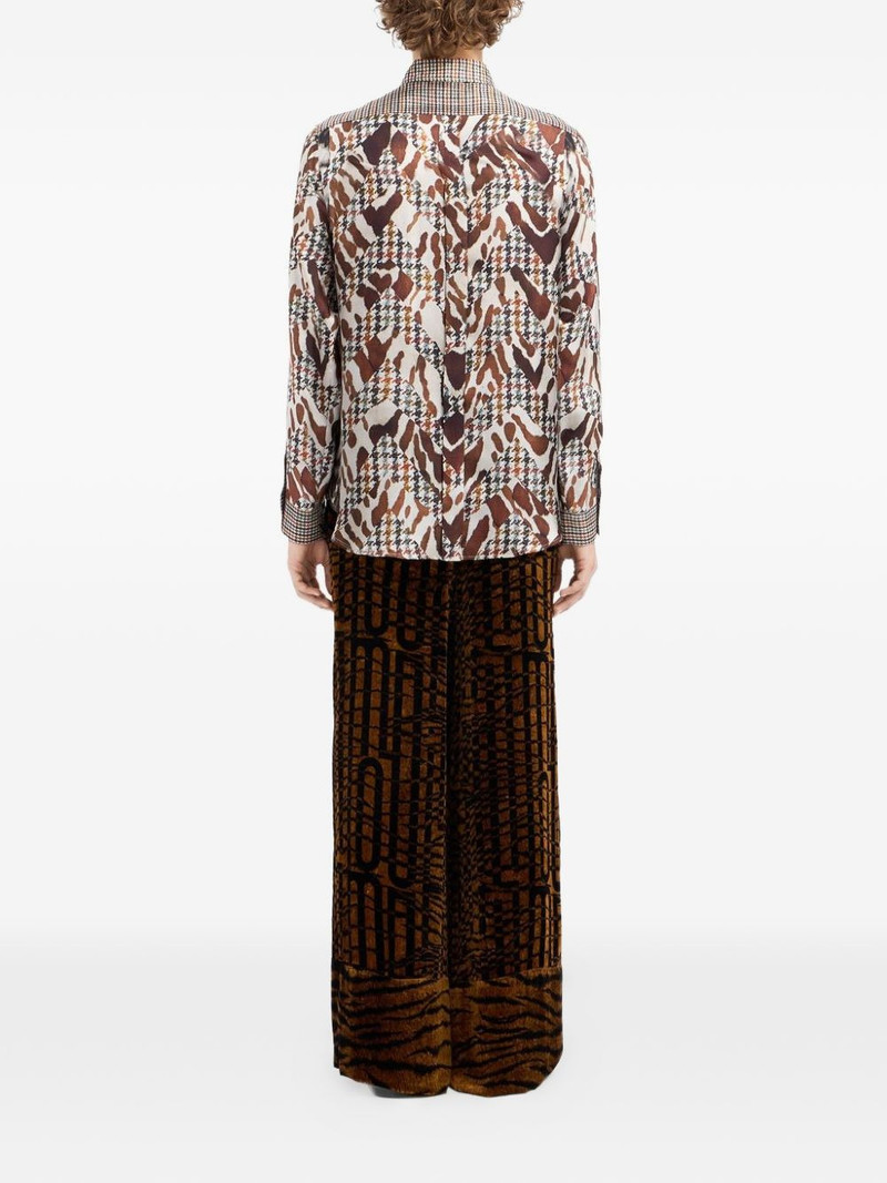 houndstooth animal-print shirt 3