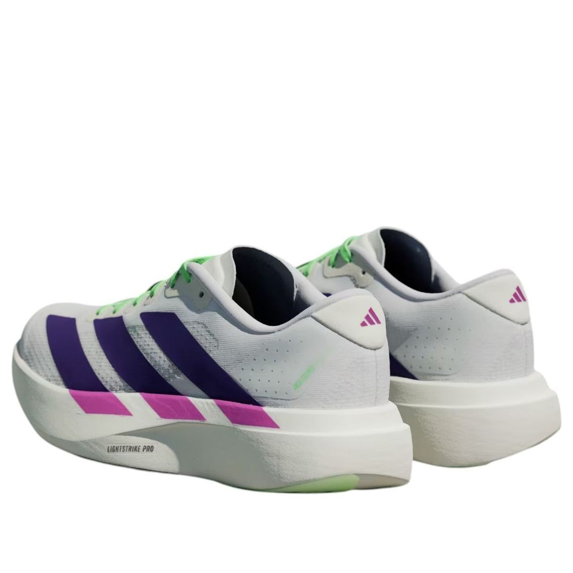 (WMNS) adidas Adizero Evo SL 'White Collegiate Purple' JS4456 - 5