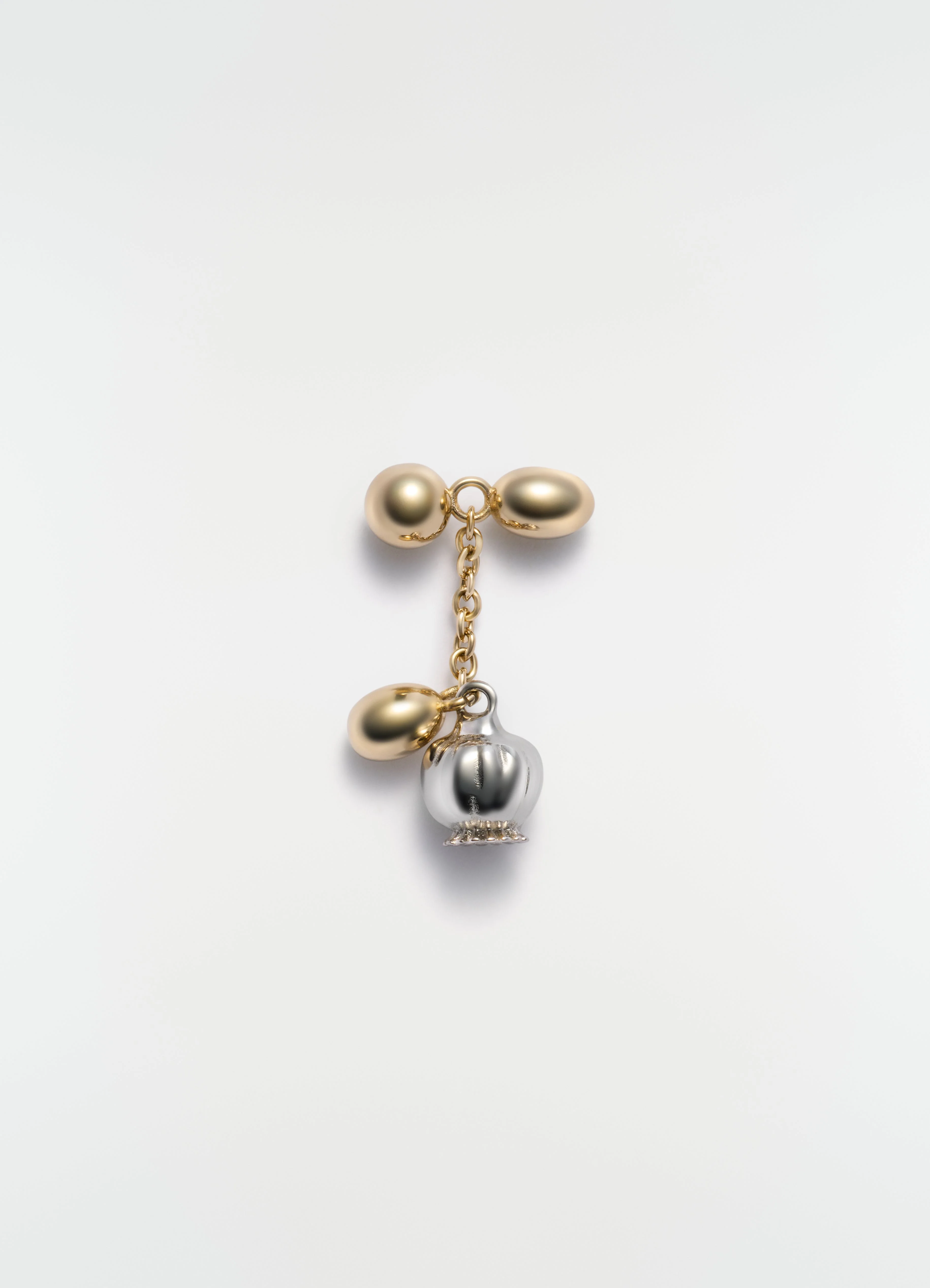 THISTLE BUTTONHOLE ORNAMENT IN BRASS - 1