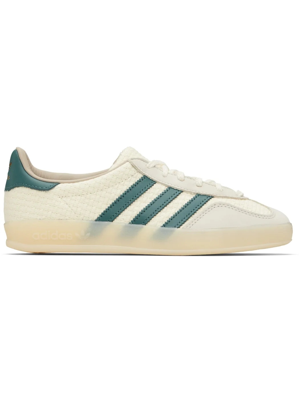 White Gazelle Indoor Sneakers - 1