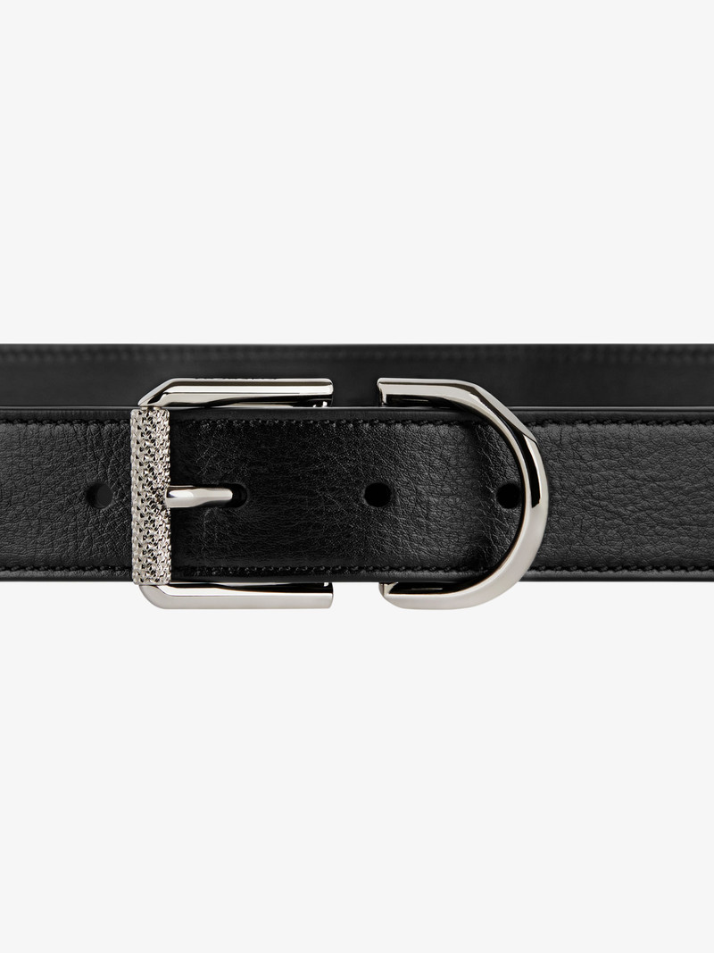 Givenchy VOYOU BELT IN LEATHER outlook