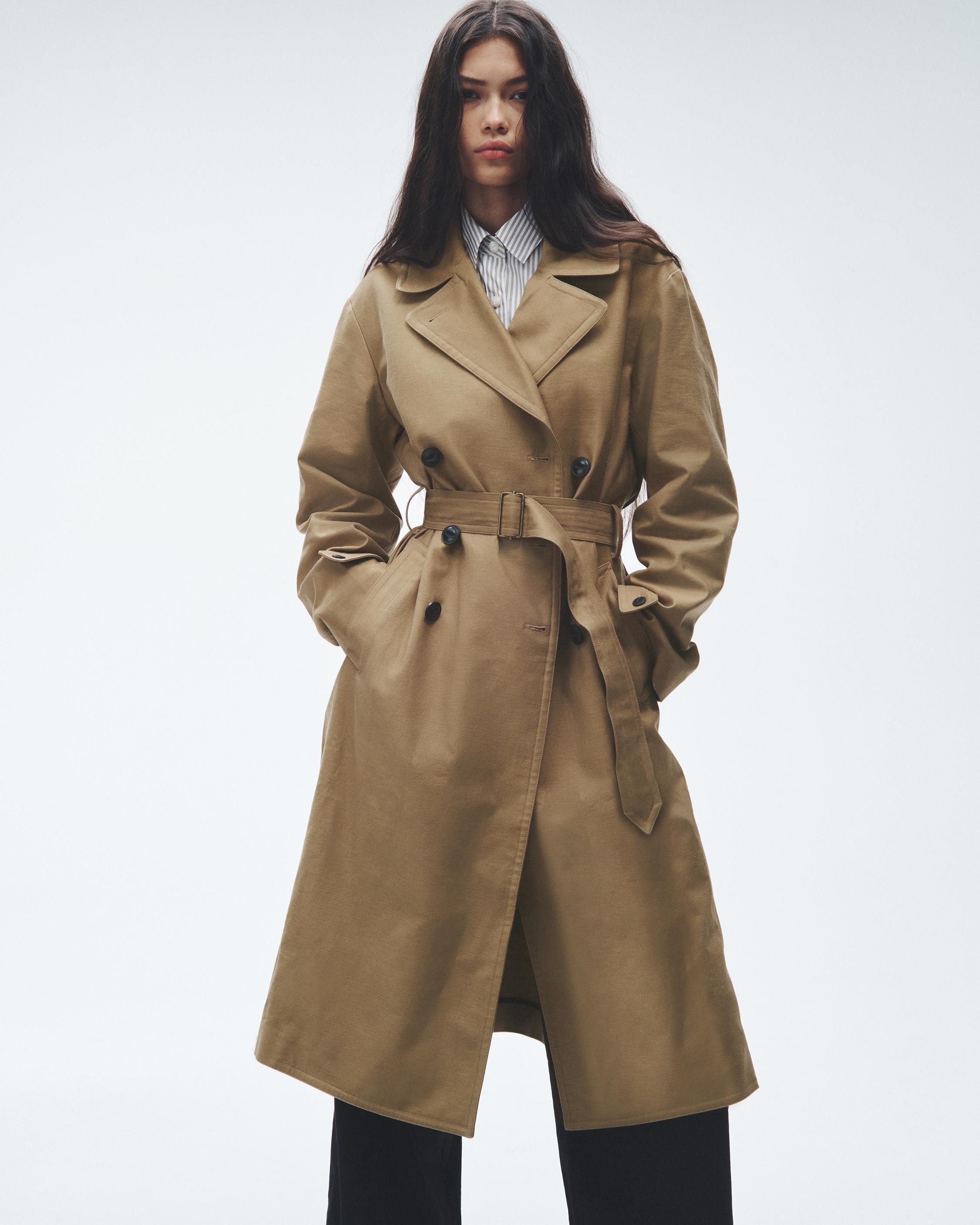 Theresa Cotton Trench Coat
Relaxed Fit - 2