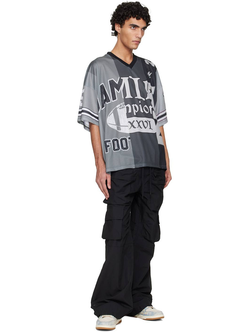 AMIRI Blue Stud Skel Top Low Sneakers outlook