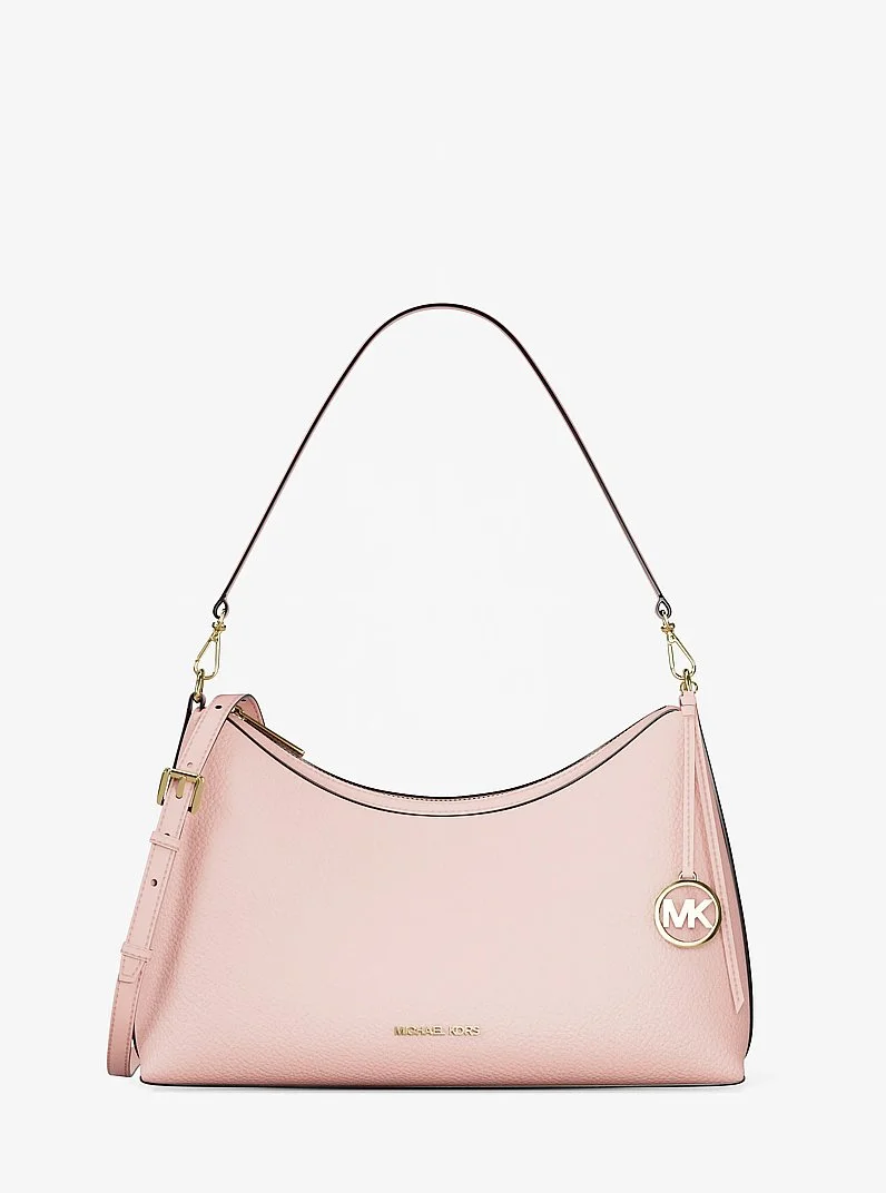 Sammy Medium Pebbled Leather Convertible Shoulder Bag - 1