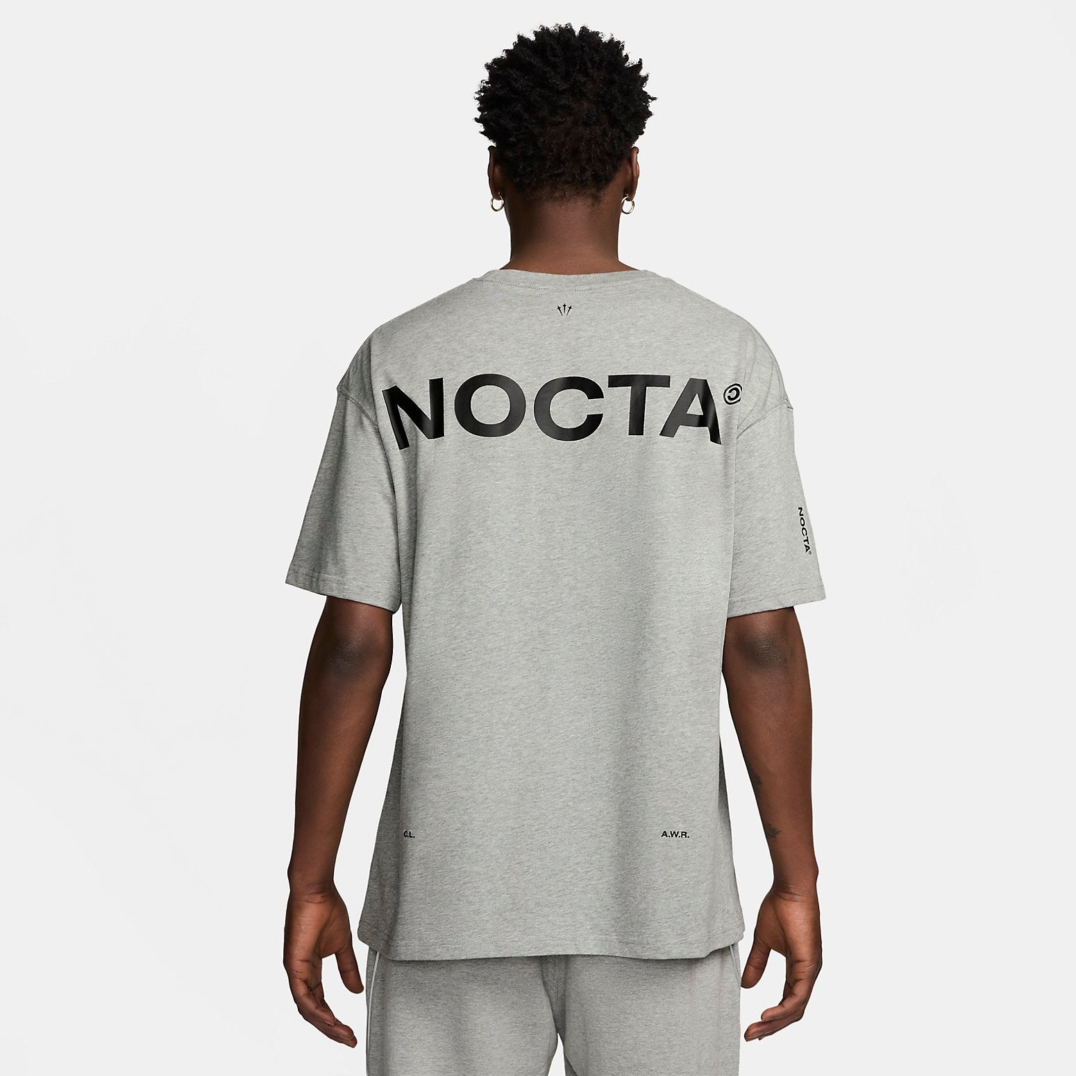 Nike X Nocta Cardinal Stock T-shirt 'Dark Grey' FN7663-063 - 3