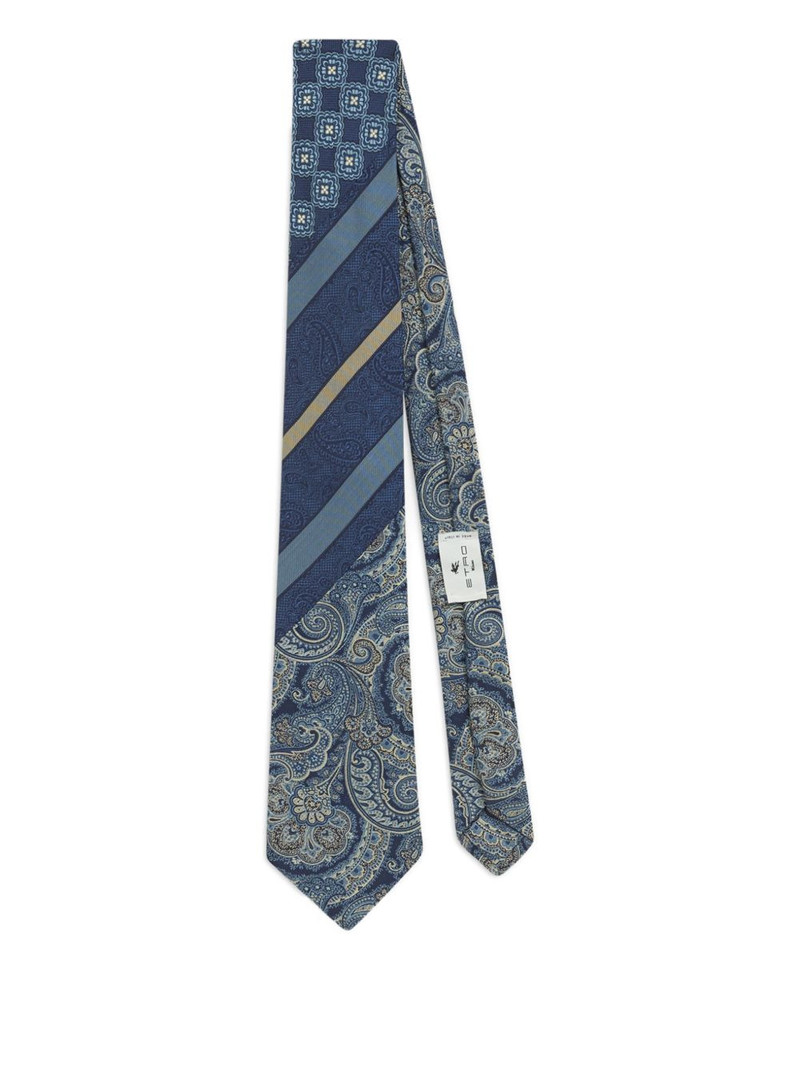 jacquard patchwork tie 1
