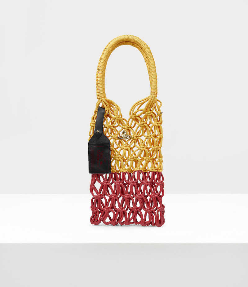 THRAWLER LARGE MACRAME HANDBAG 1