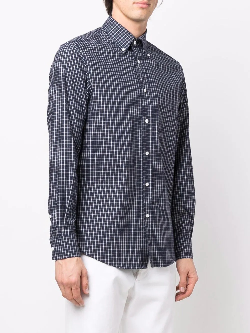 check cotton shirt - 3