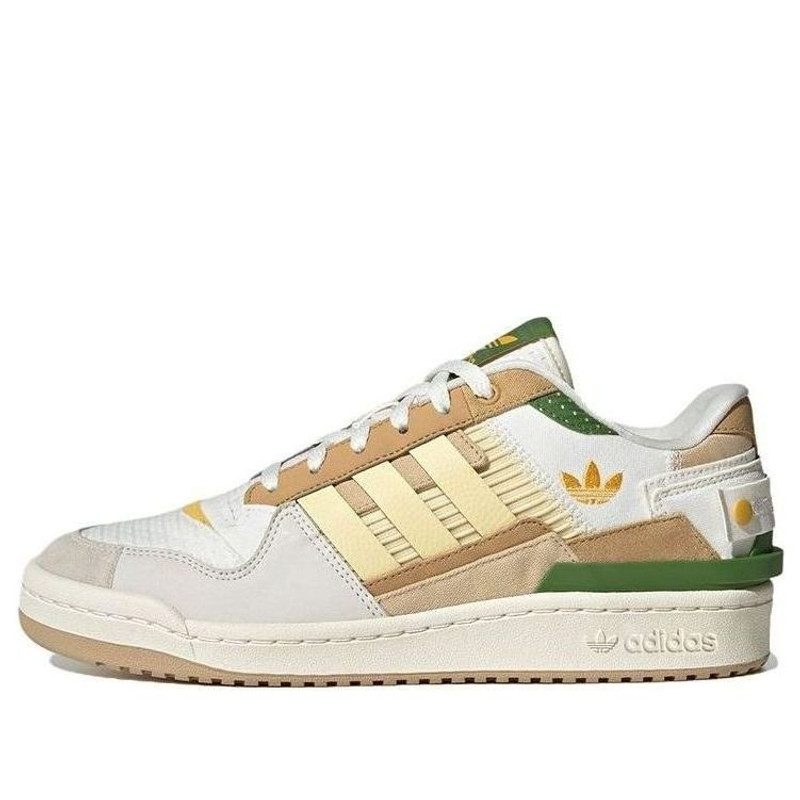 adidas Originals FORUM Exhibit Low 'Beige Green' ID2562 - 1