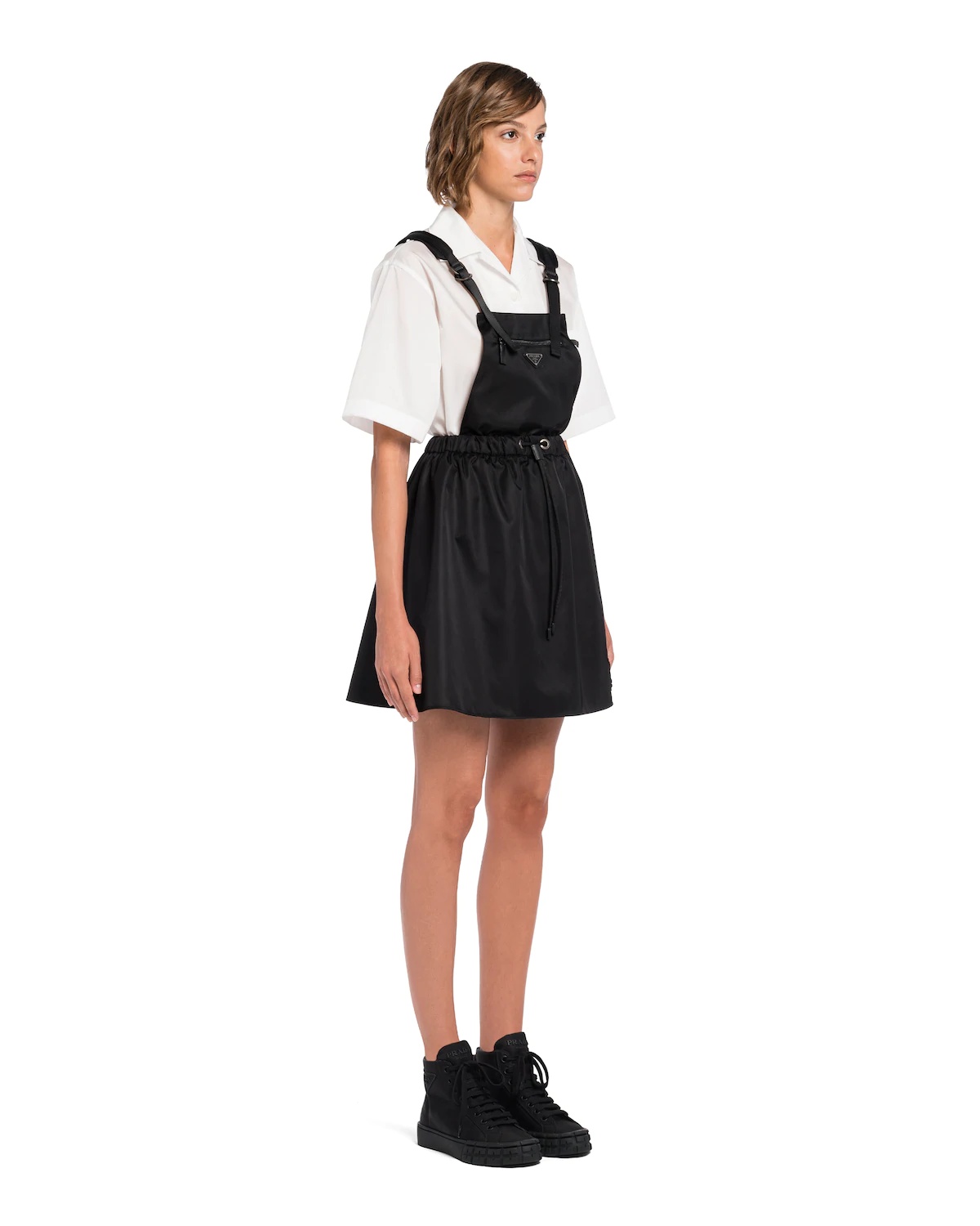 Re-Nylon Gabardine pinafore dress - 3