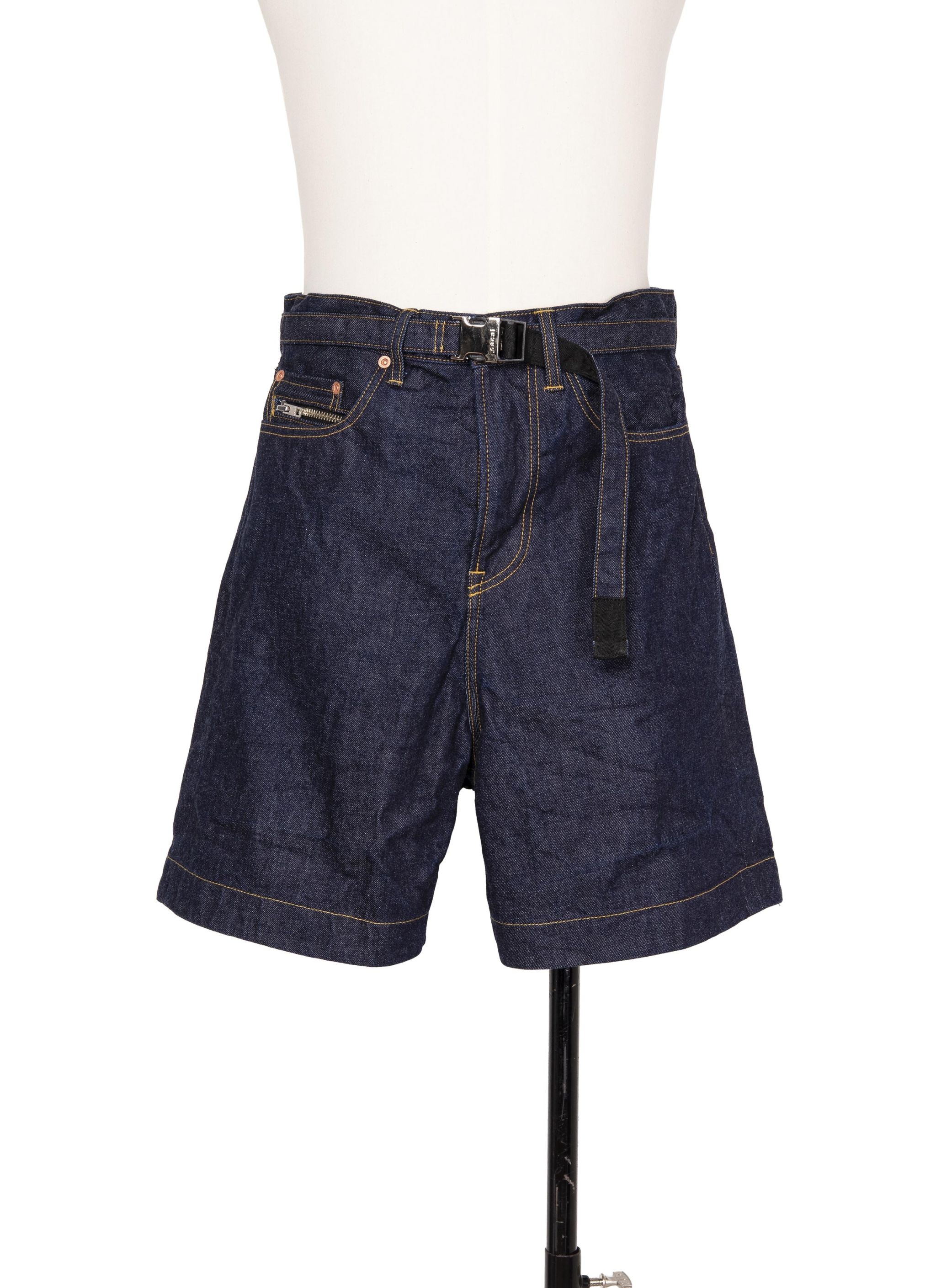 24SS sacai サカイ Denim Shorts BEYONDEXX sacai BEYONDEXX Denim Shorts | REVERSIBLE