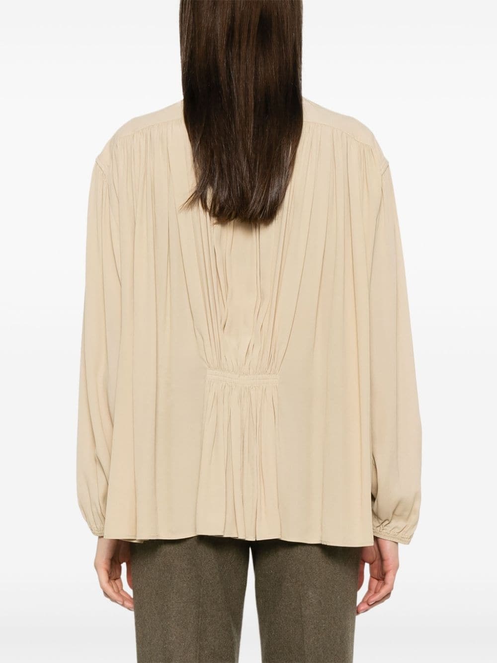 gathered blouse - 4