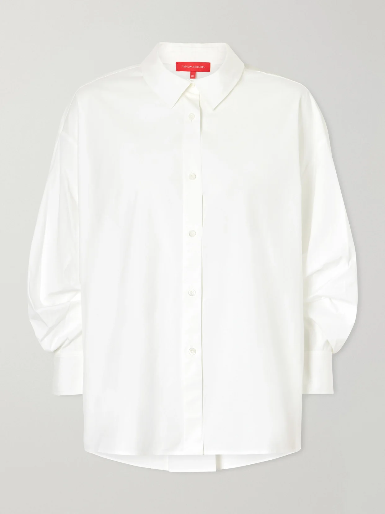 Clara Cotton-blend Poplin Shirt - 1