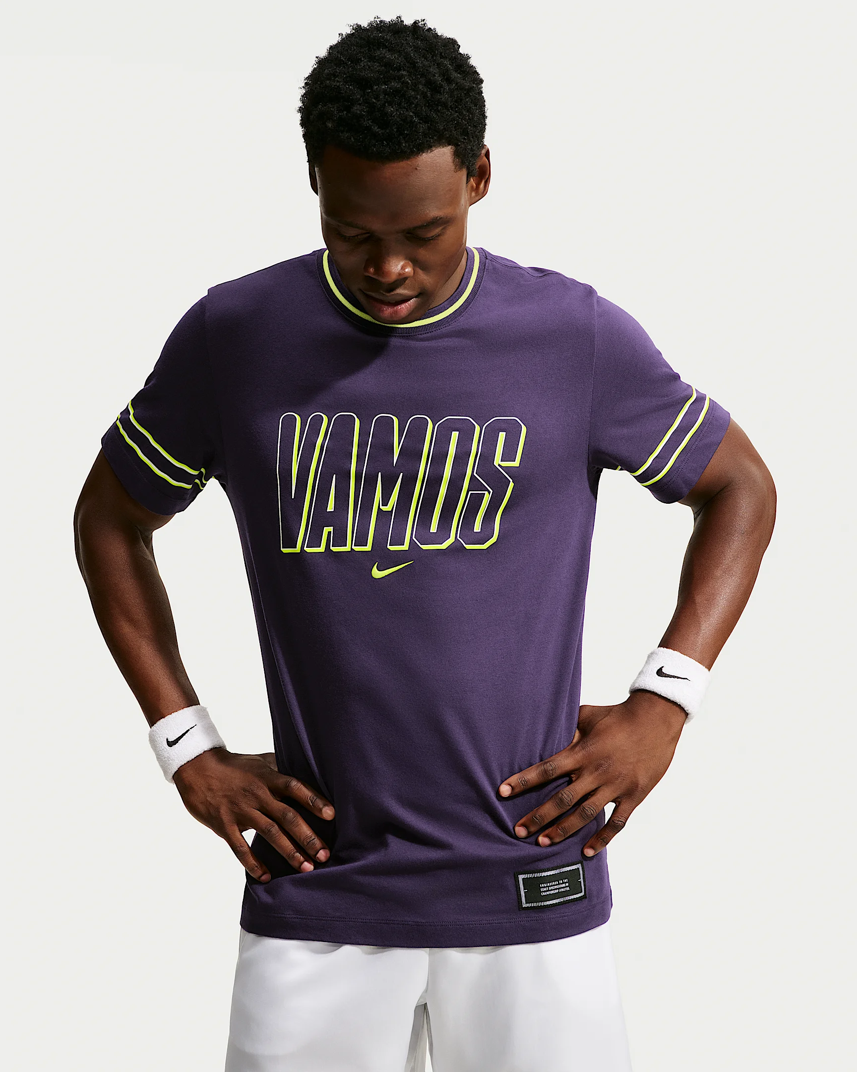 Carlos Alcaraz Men's NikeCourt Dri-FIT Tennis T-Shirt - 1