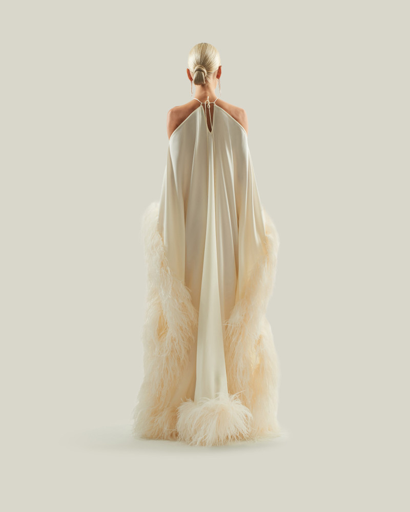 Sza Sza Extravaganza Kaftan in Latte 3