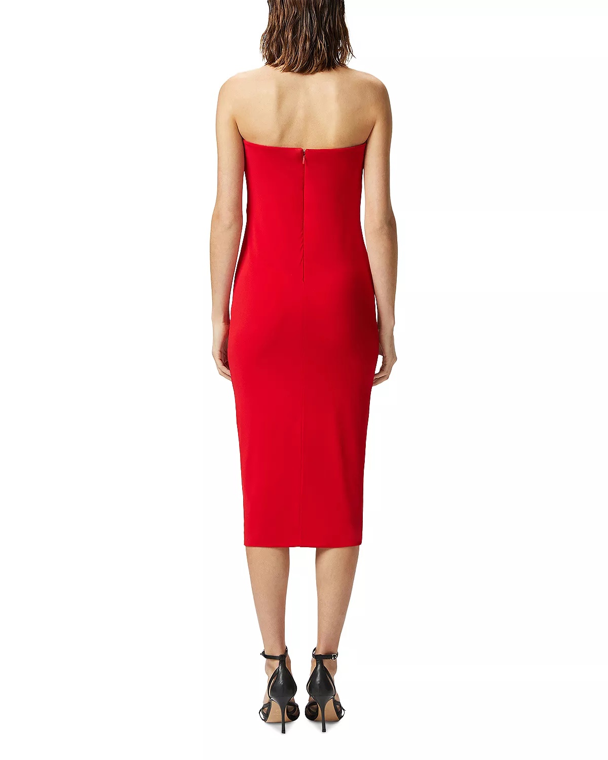 Jersey Pencil Midi Dress - 3