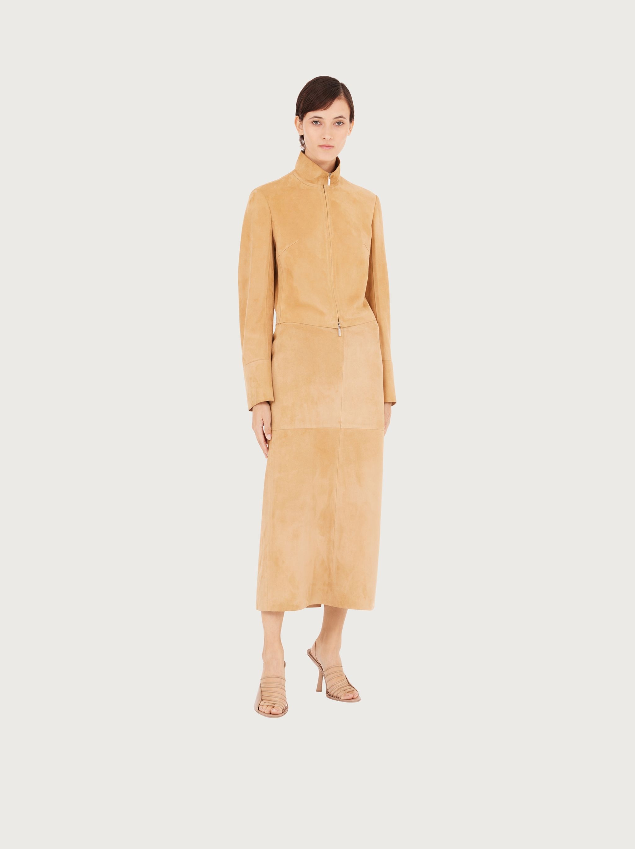 Suede blouson - 7