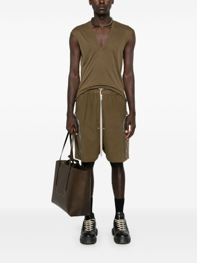 Rick Owens Bauhaus Bela twill shorts outlook