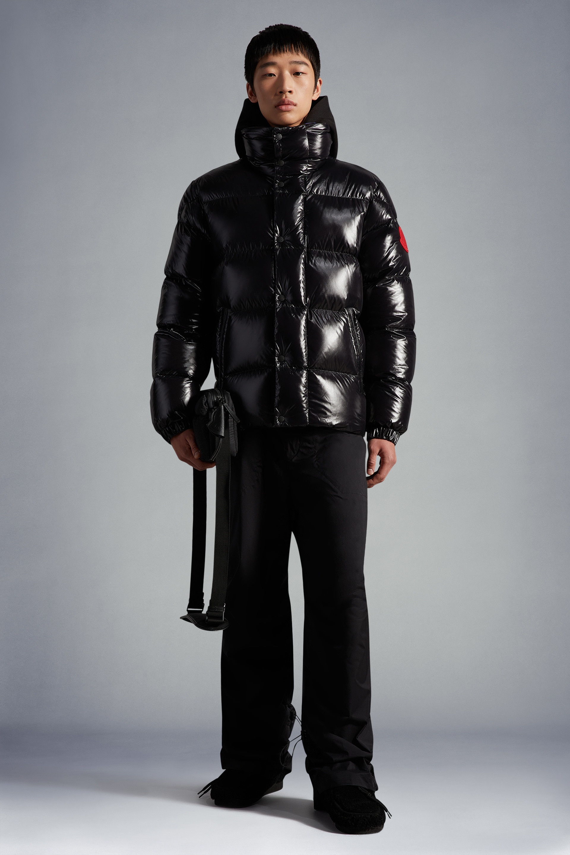 Moncler Dervox Short Down Jacket | REVERSIBLE