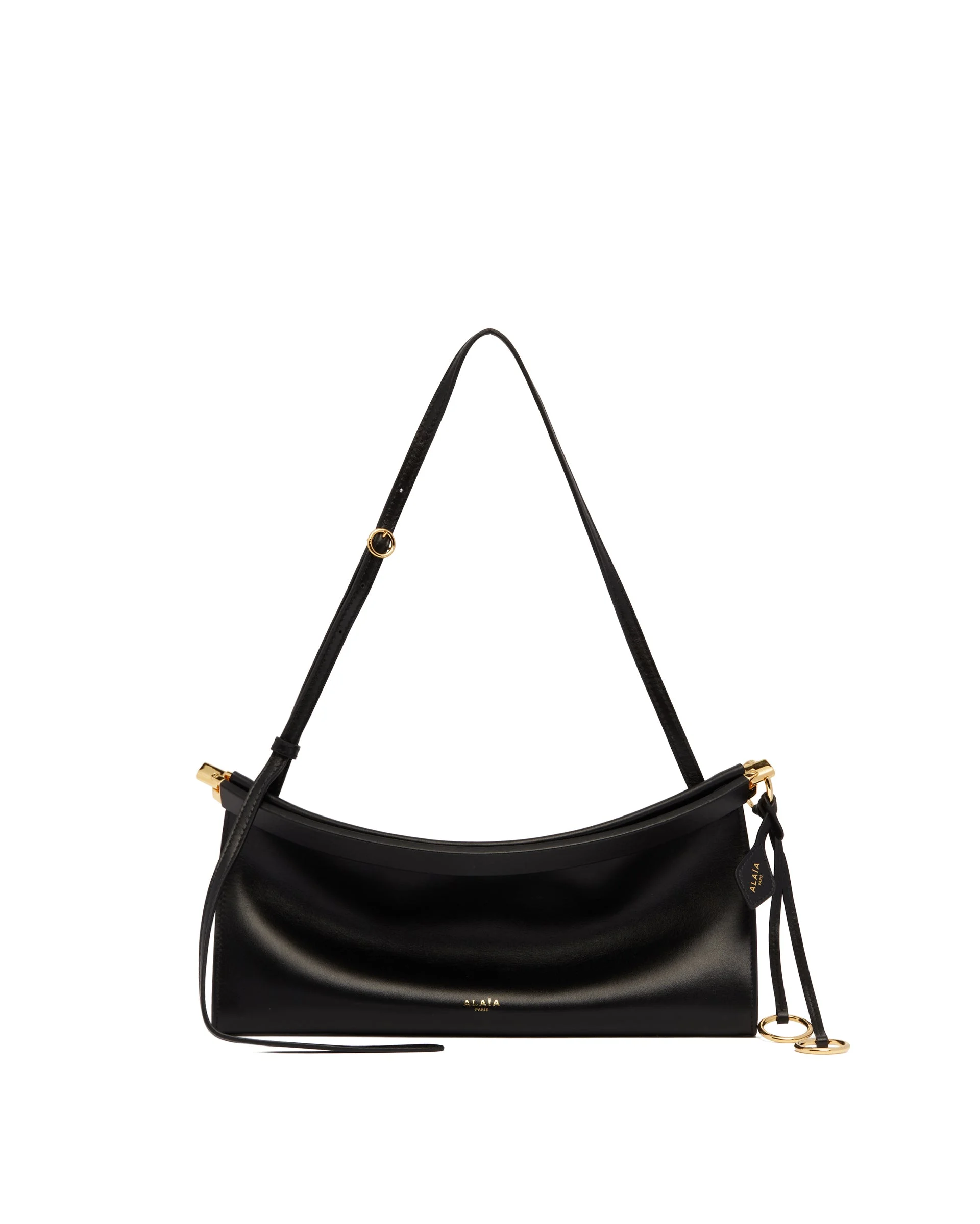 Black Medium Le Click East West Bag - 1