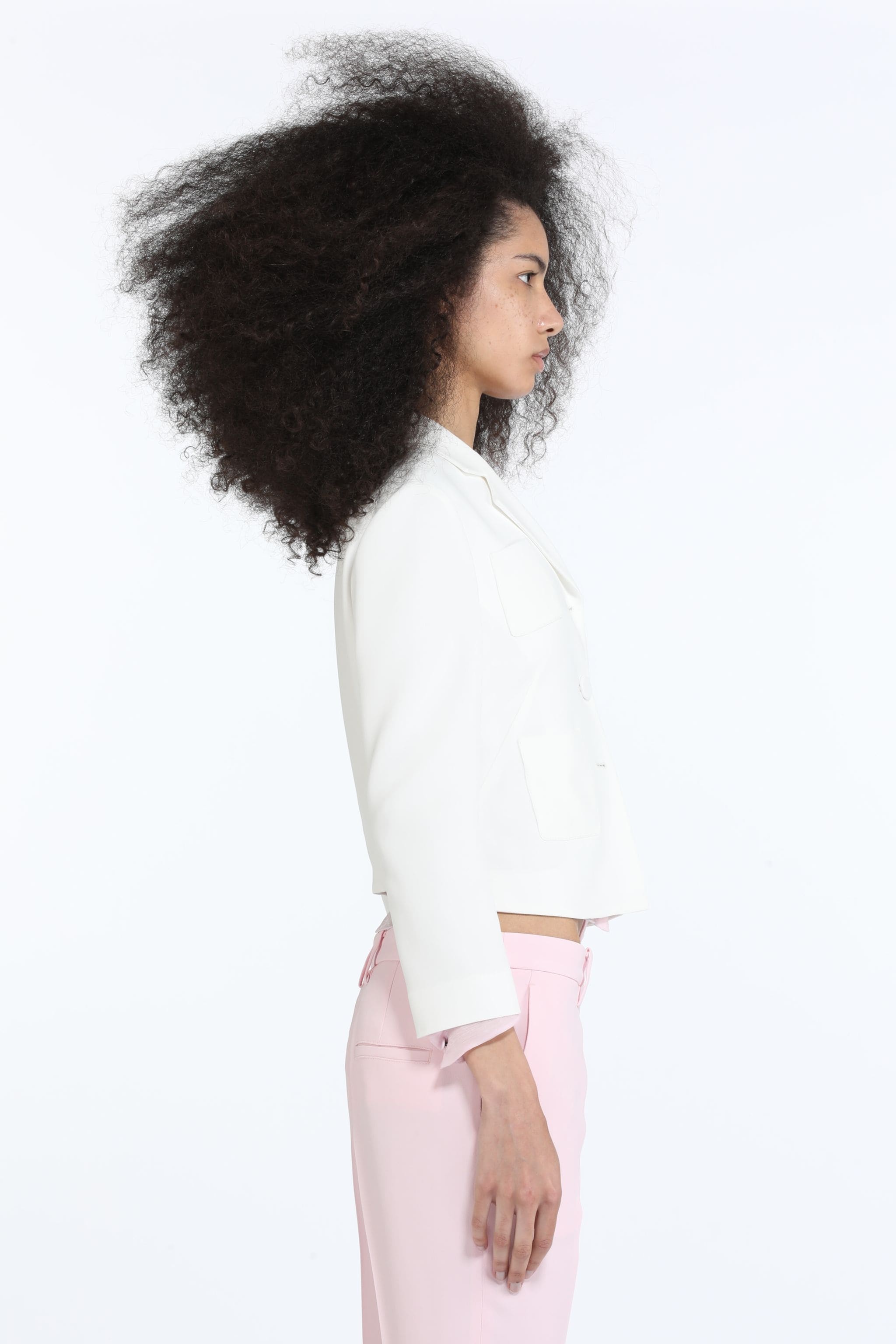 CROPPED SINGLE-BREASTED BLAZER - 3