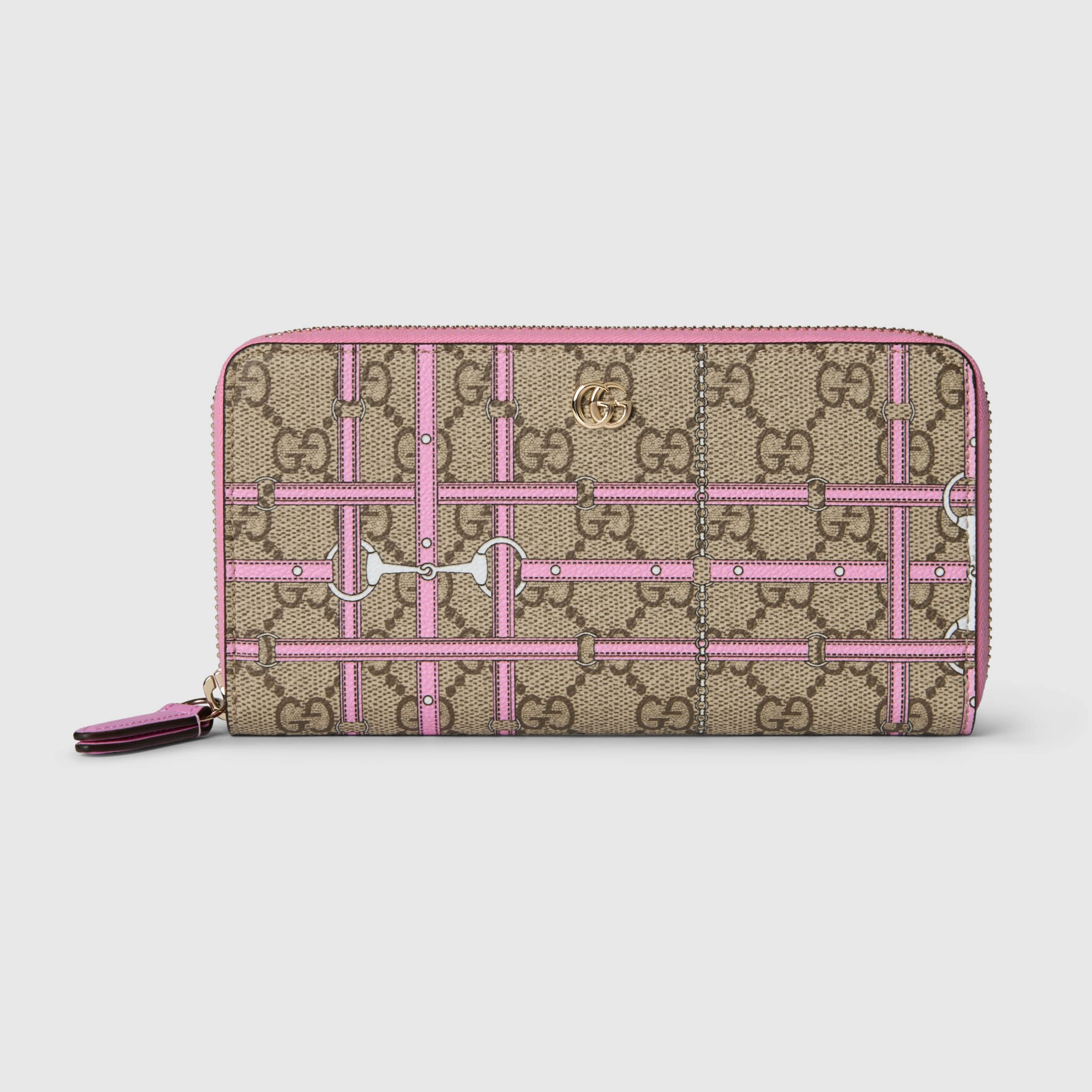 Zip around wallet with print - 1
