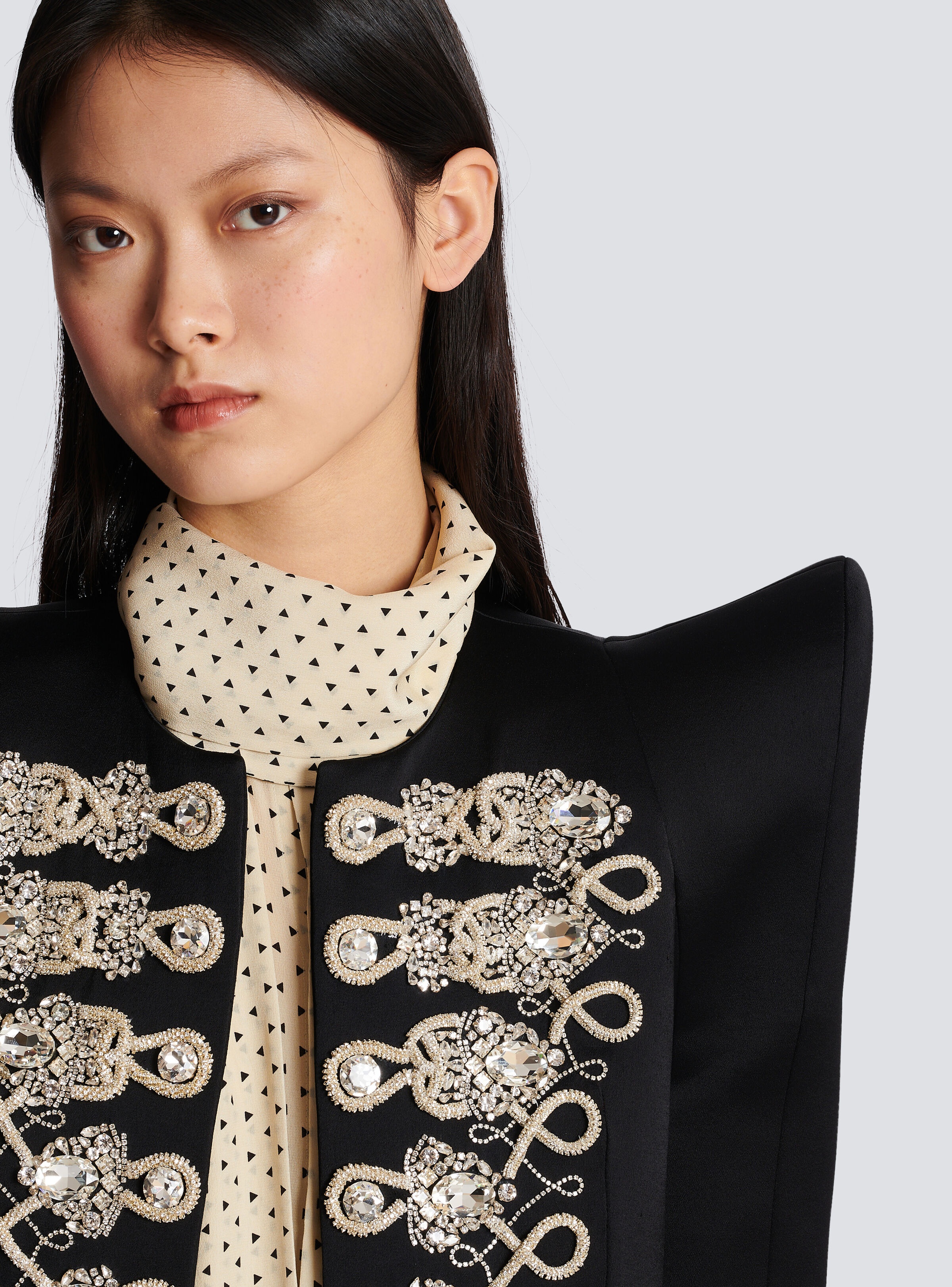 Brandenburg structured jacket with embroidery - 7