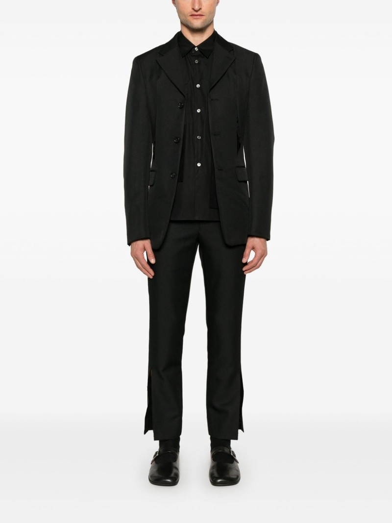 Comme des Garçons Homme Plus cut-out blazer outlook