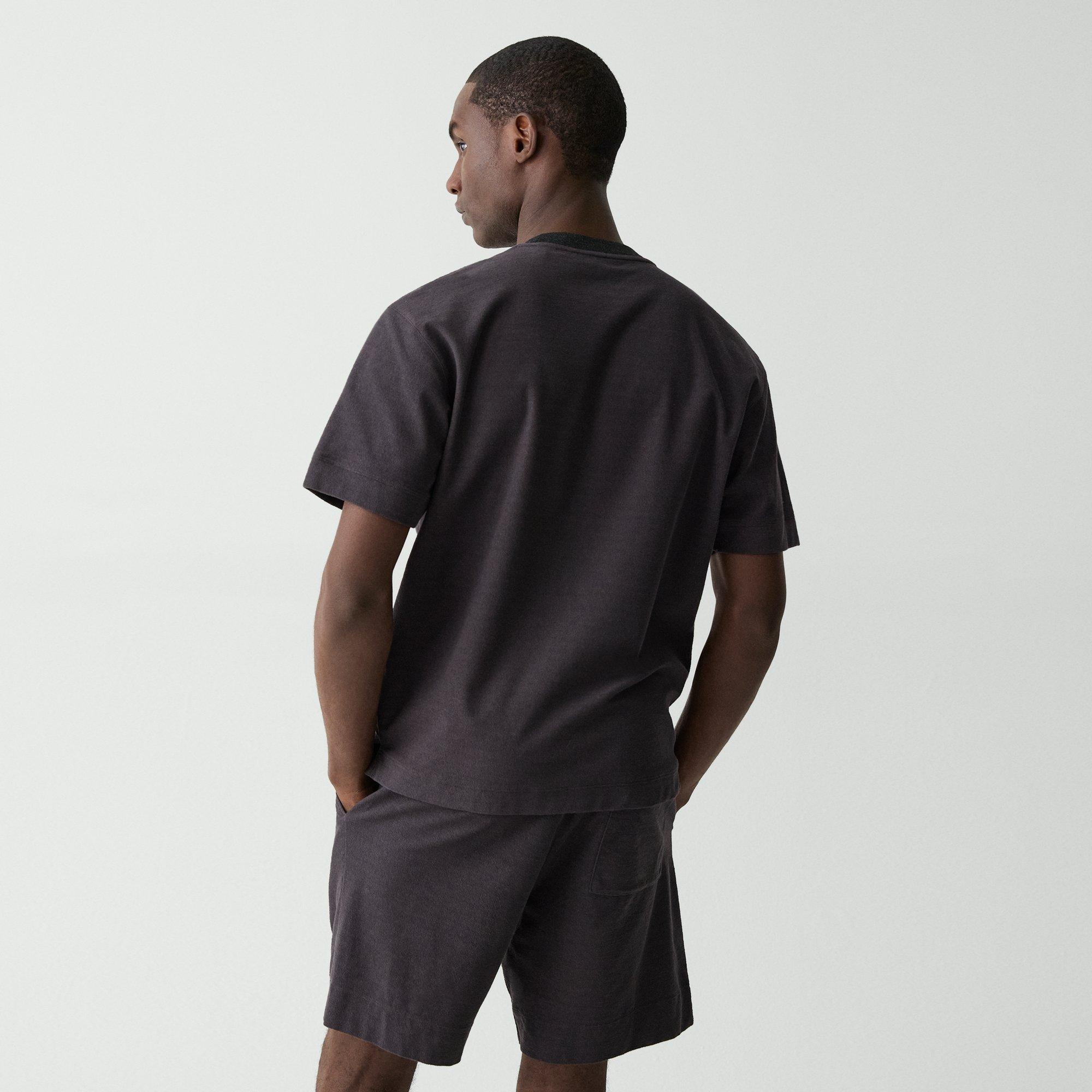 Relaxed Tee in Terry Cotton - 4