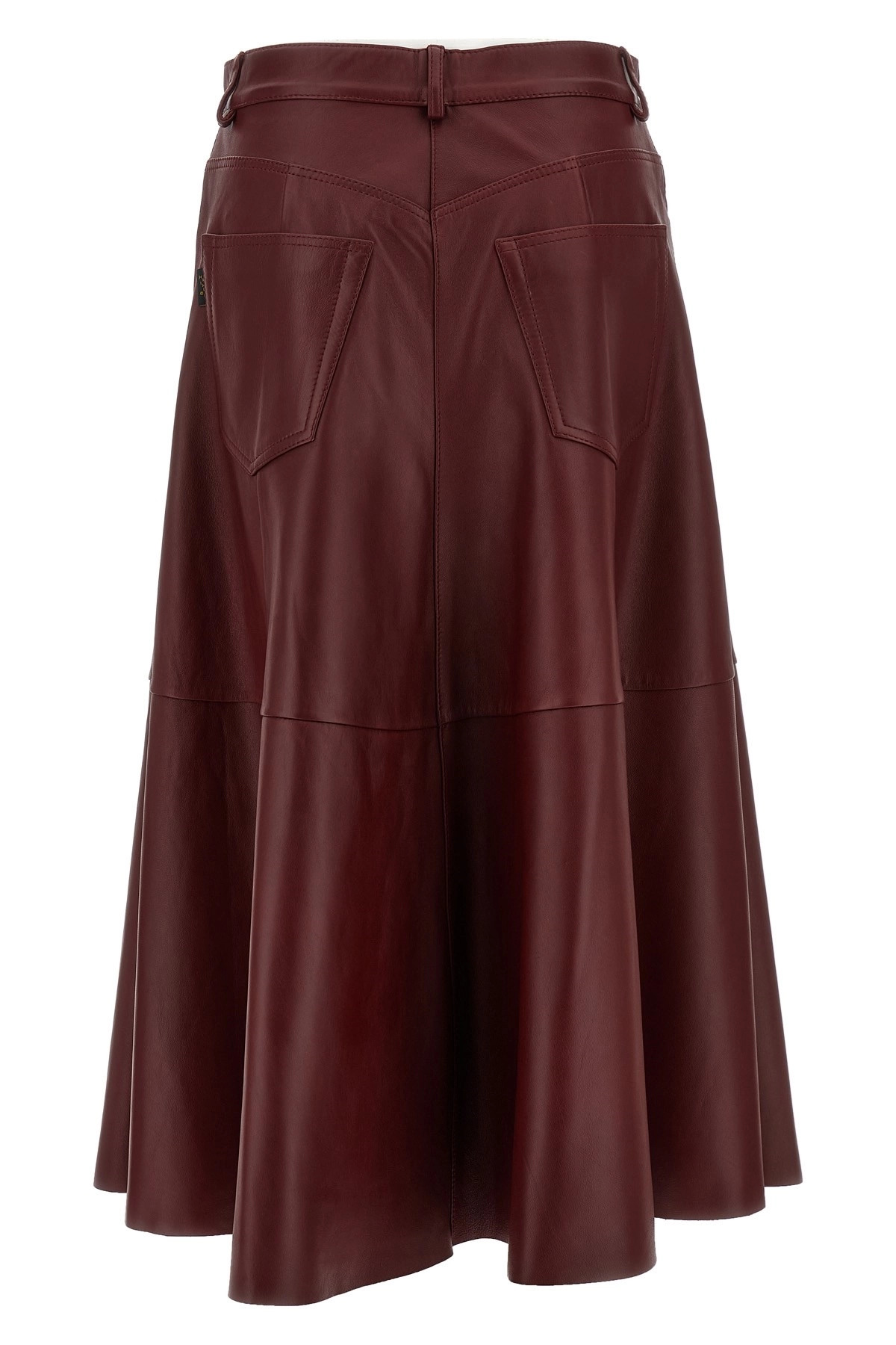 'Mid Serenity Leather' skirt - 2
