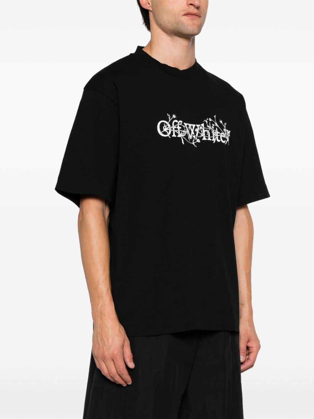 【関税込み】Off-White ホワイト Bookish Flower Skate Tシャツ Off-White Bookish Flower Skate T-shirt | REVERSIBLE